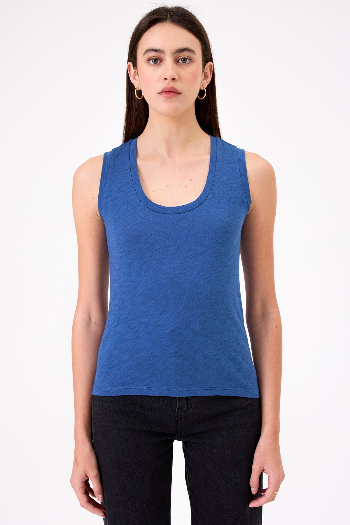Alana Tank - Goldie LeWinter #color_denim - limited edition