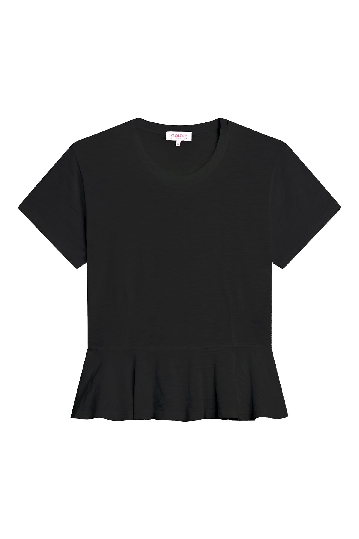 Alice Peplum Top - Goldie LeWinter #color_black