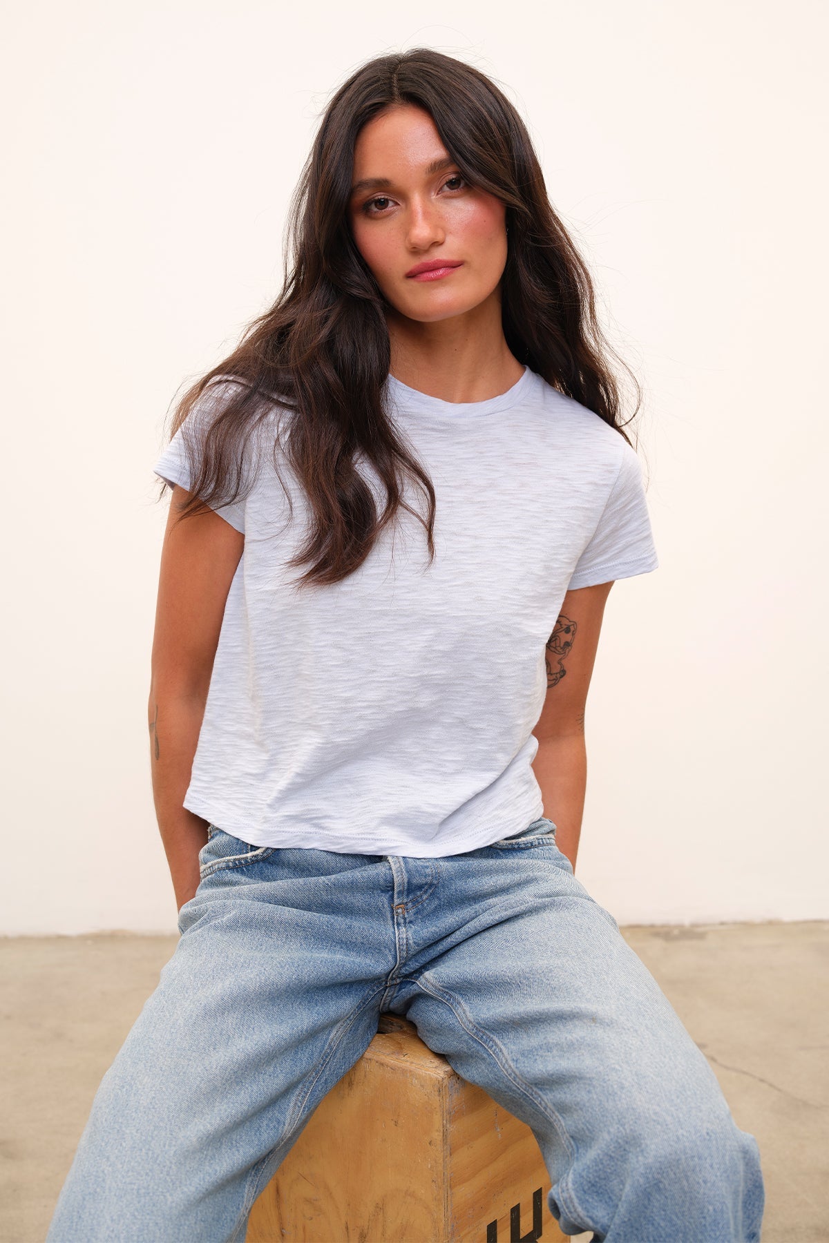 Andie Tee - Goldie LeWinter #color_bluebell - limited edition