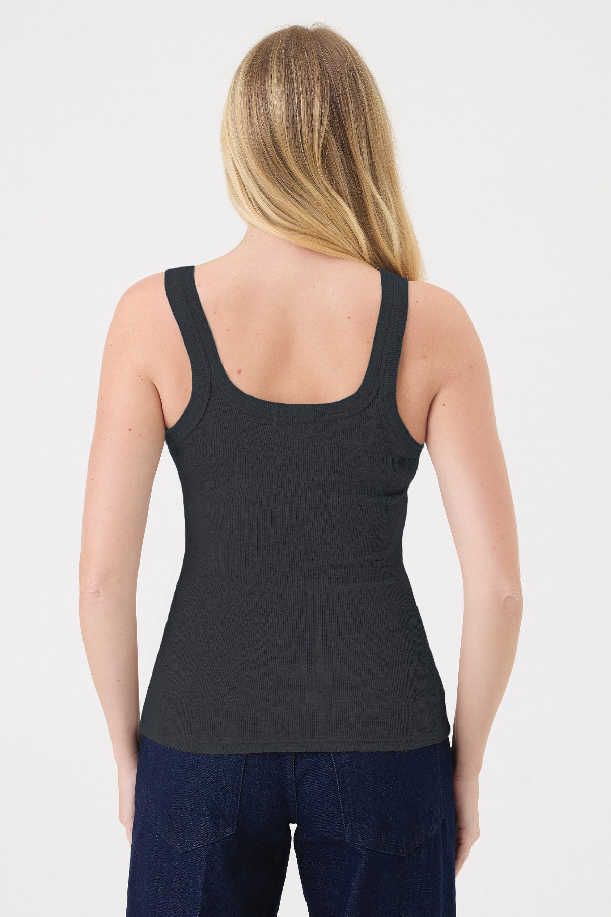 Angeline Tank - Goldie LeWinter #color_charcoal heather