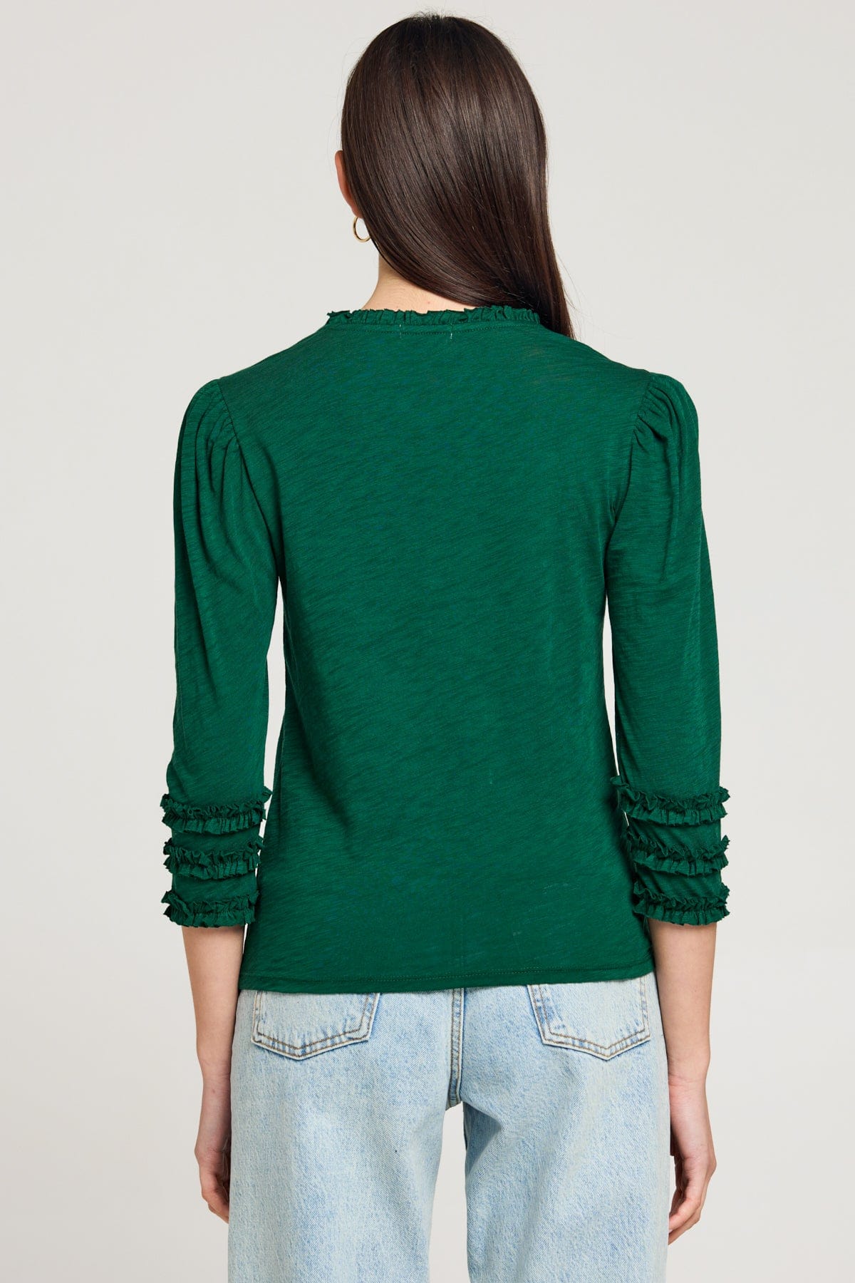 Audrey Ruffle Top - Goldie LeWinter