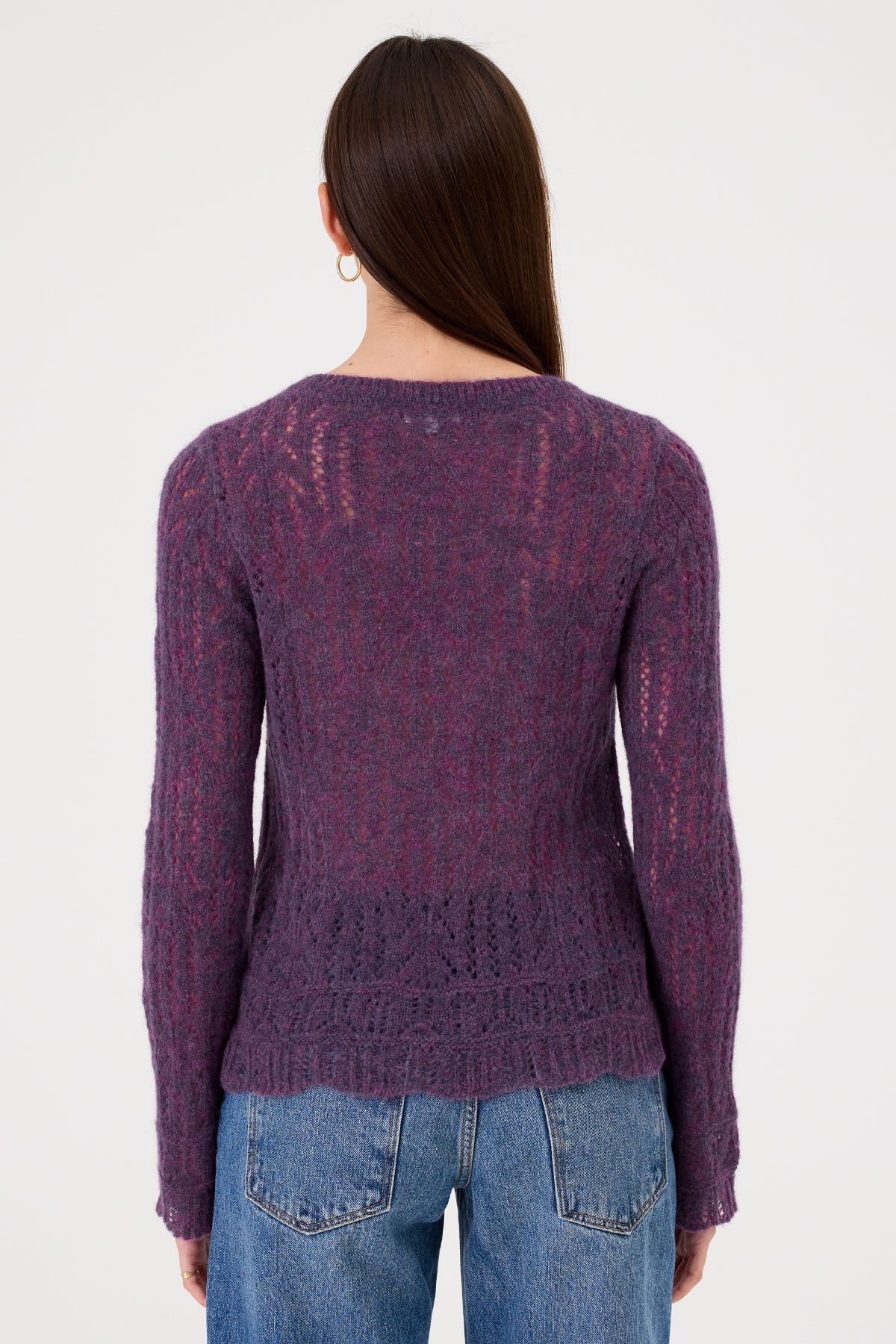 Aurora Sweater - Goldie LeWinter #color_violet multi