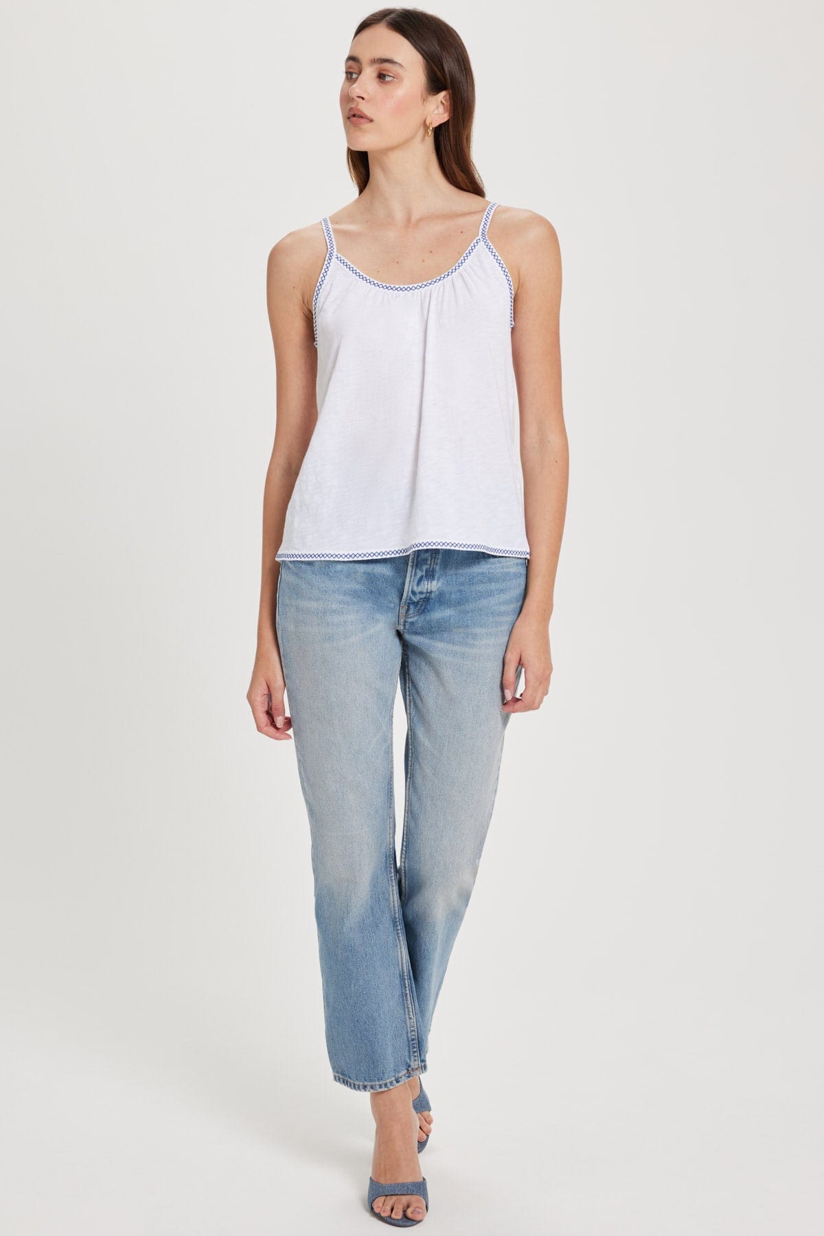 Ava Embroidered Camisole - Goldie LeWinter