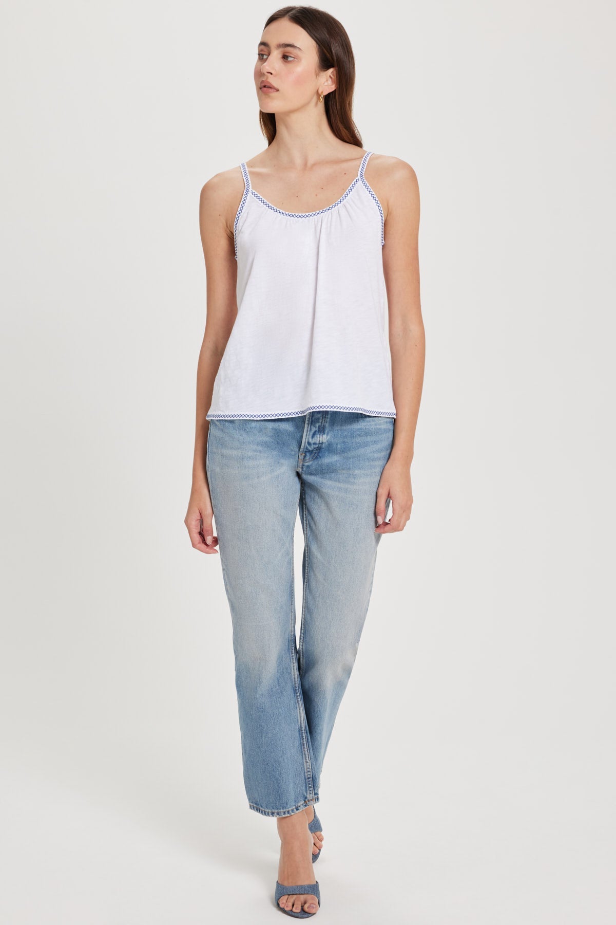 Ava Embroidered Camisole - Goldie LeWinter