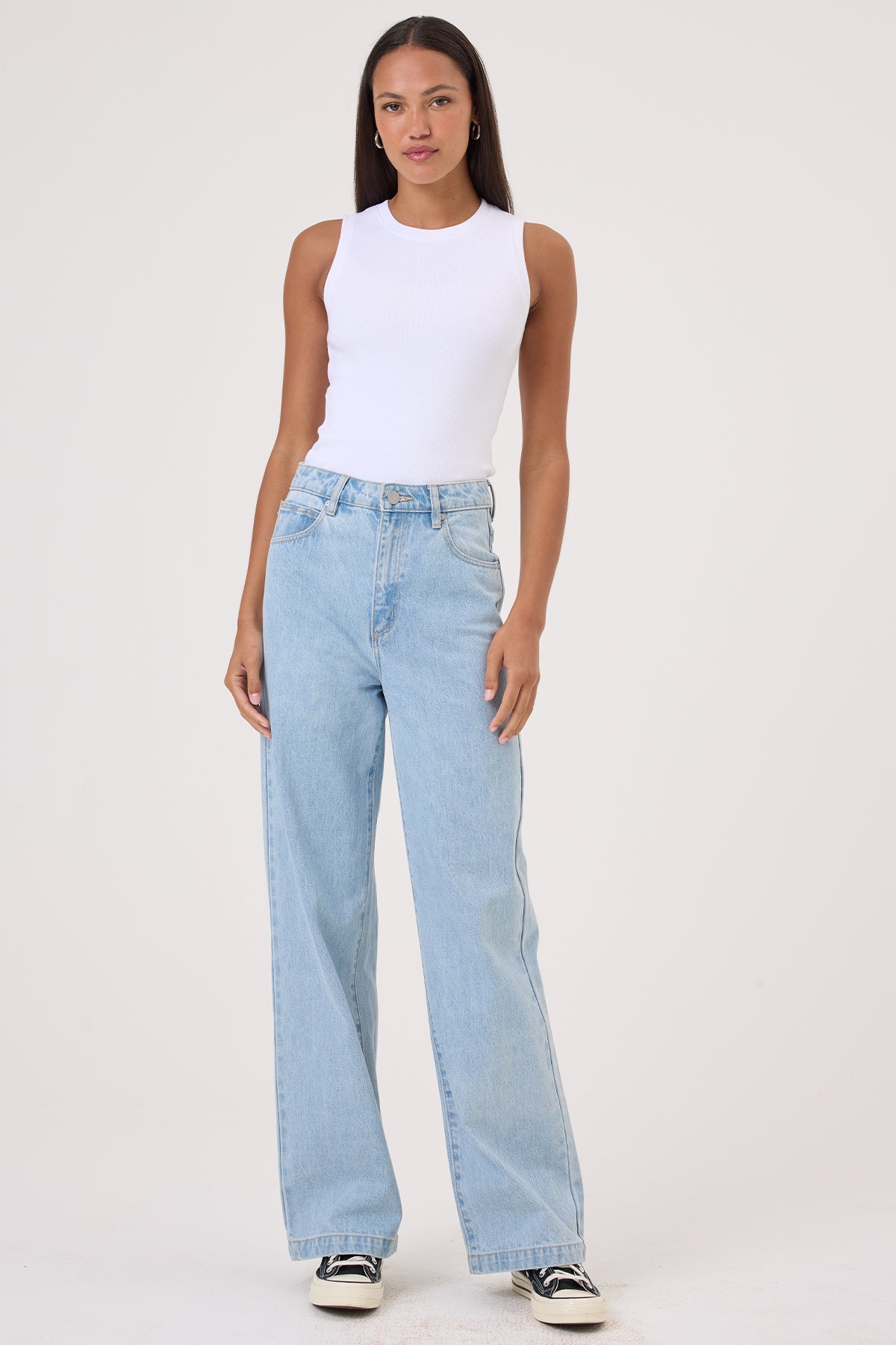 Brie Sleeveless Shell - Goldie LeWinter #color_white