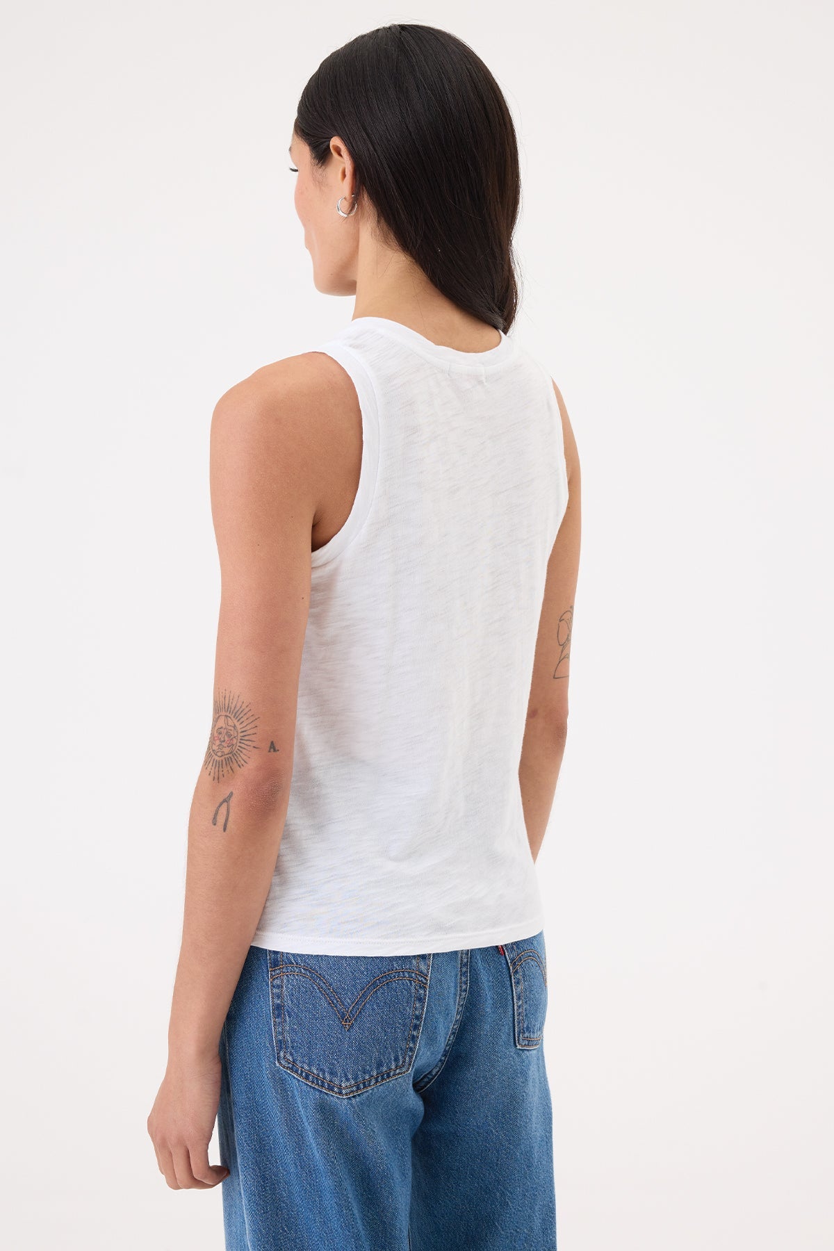 Capri Tank - Goldie LeWinter #color_white