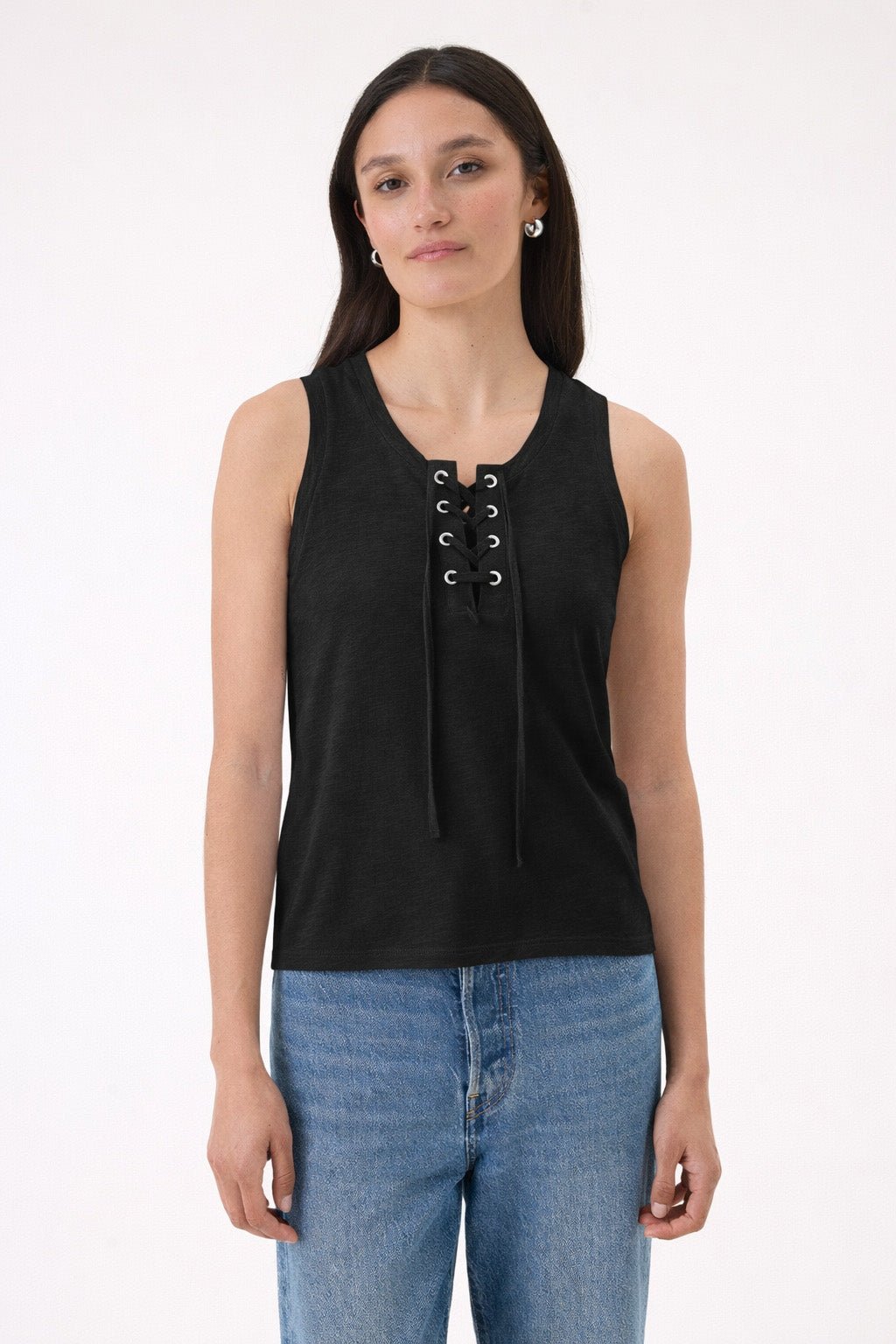 Capri Tank - Goldie LeWinter #color_black