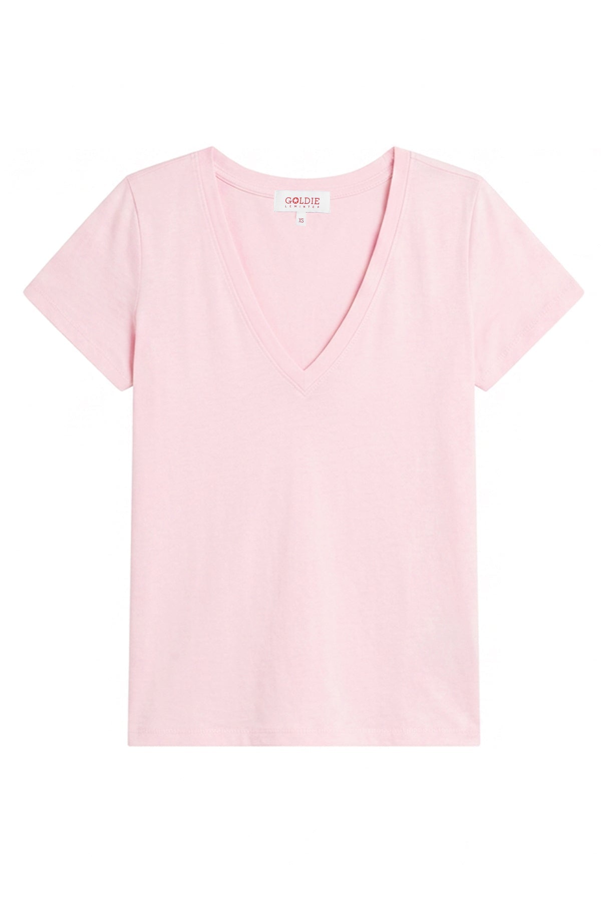 Cleo V Neck Tee - Goldie LeWinter #color_cherry blossom