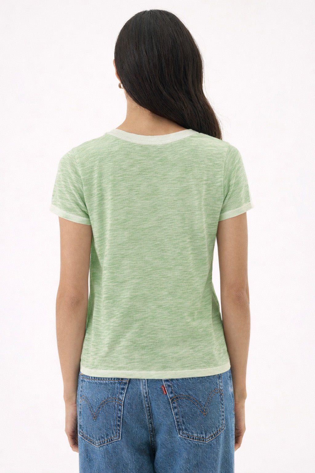 Coastal Sunwash Andie Tee - Goldie LeWinter #color_palm - limited edition