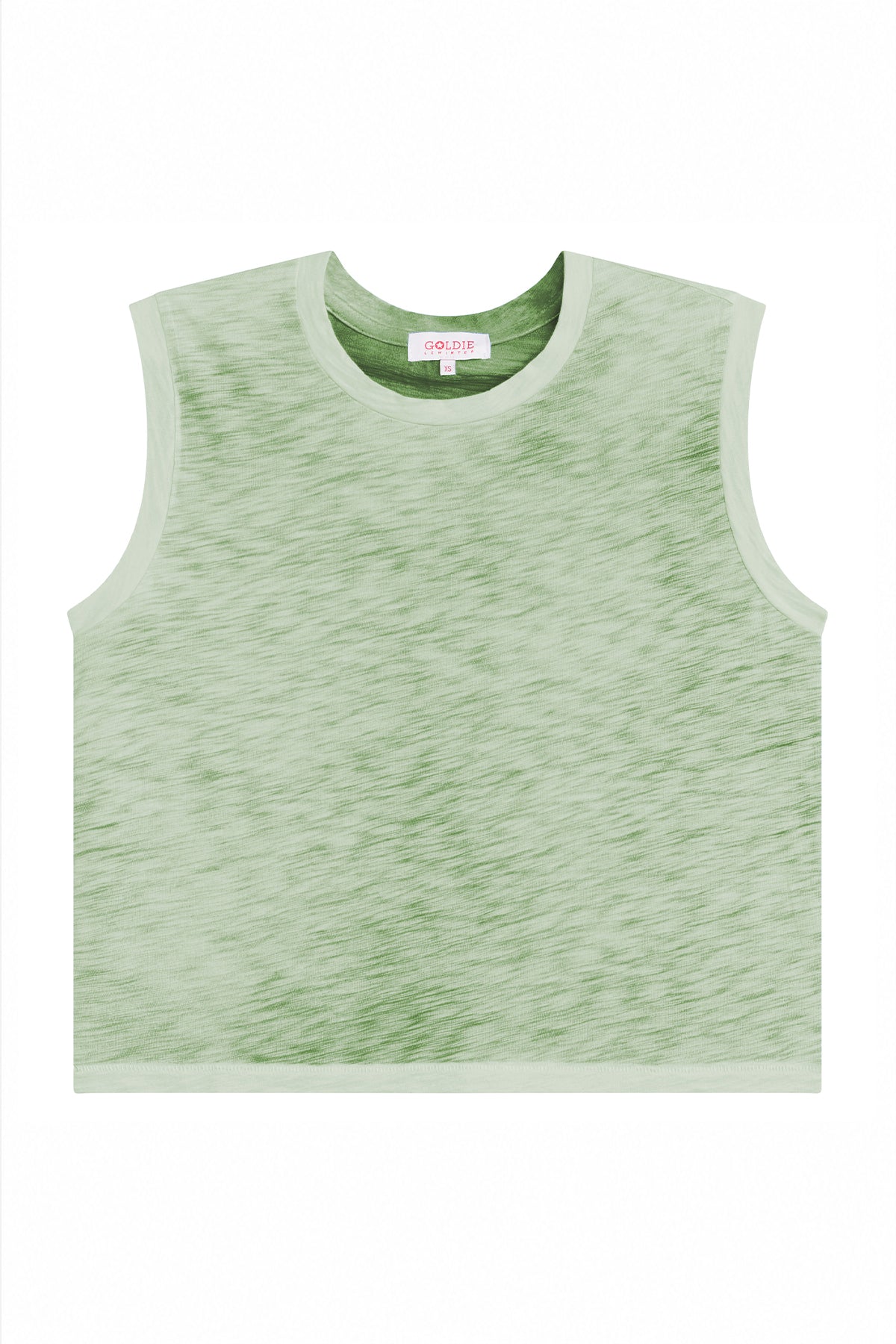 Coastal Sunwash Crop Tank - Goldie LeWinter #color_palm - limited edition