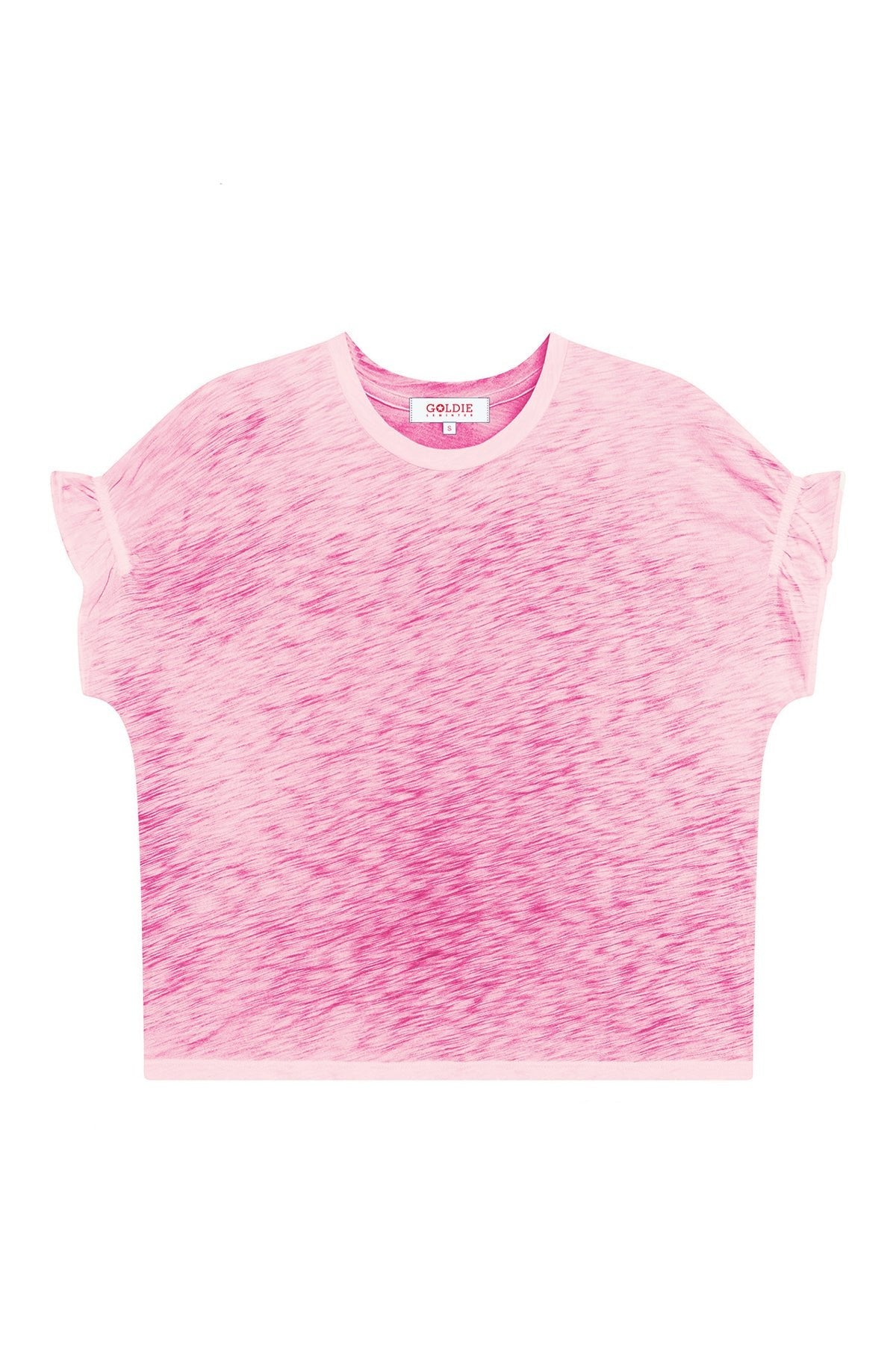 Coastal Sunwash Puff & Ruffle Sleeve Tee