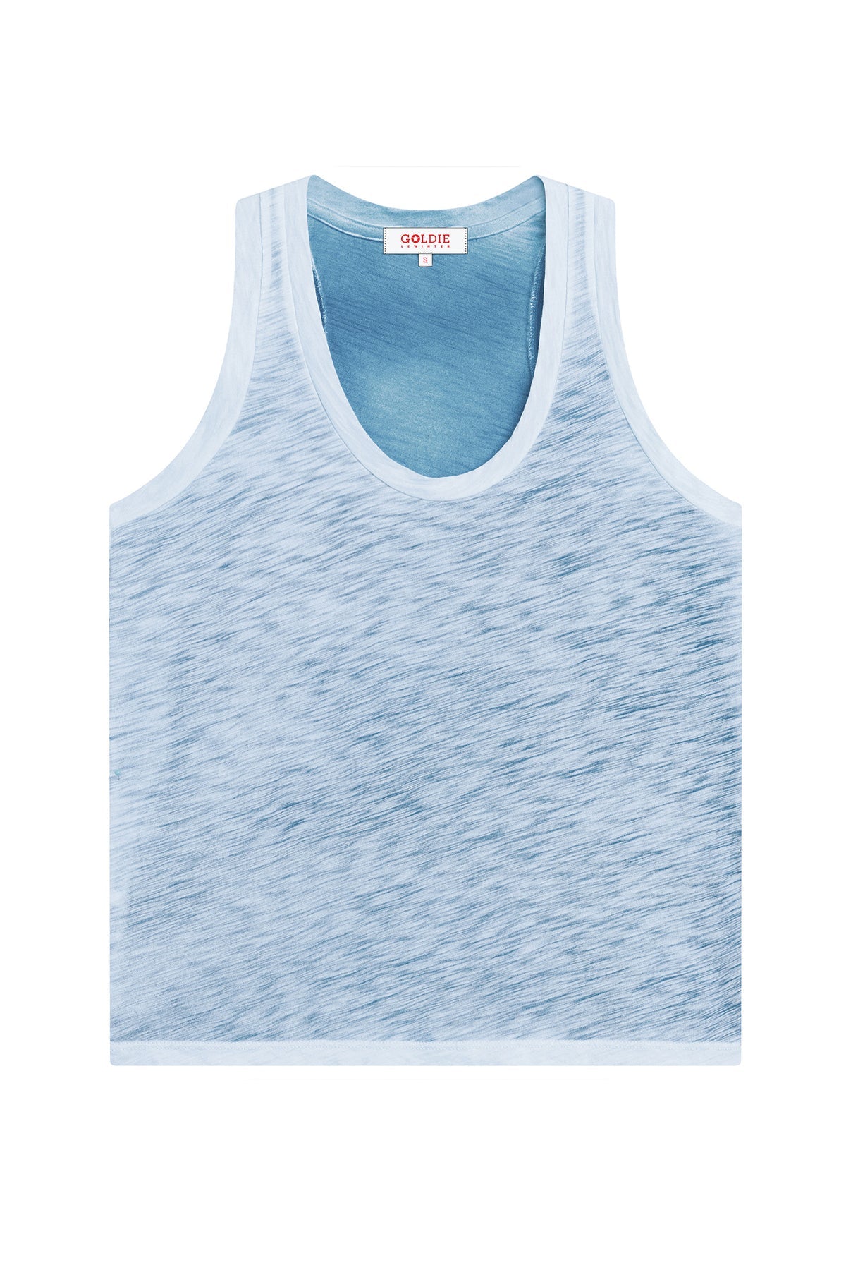 Coastal Sunwash Racerback Tank - Goldie LeWinter #color_sea - limited edition