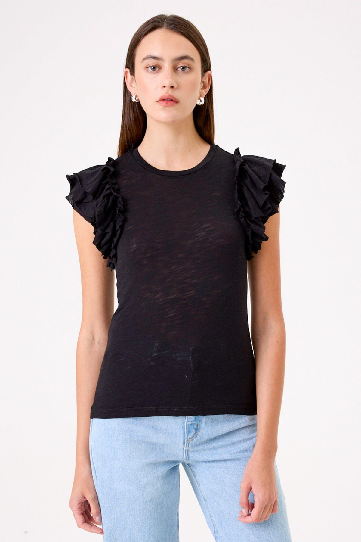 Double Ruffle Shell - Goldie LeWinter