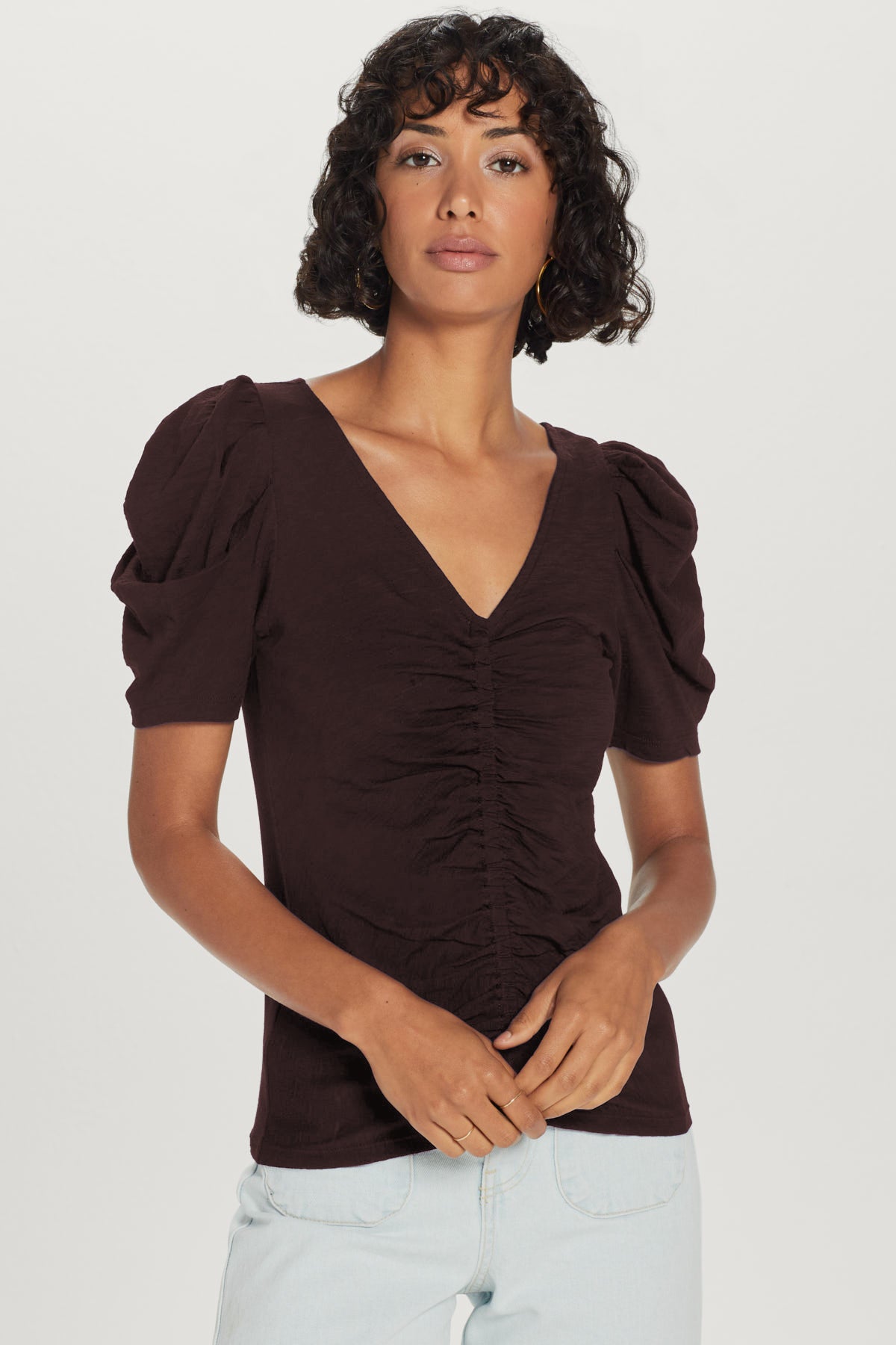 Duchess Tee - Goldie LeWinter #color_coffee - limited edition