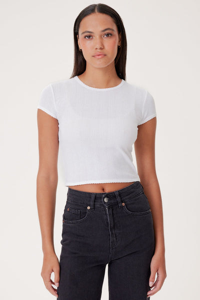 Elle Teresa ちびTee Lip white ちびTee / Lip [White] | ELLE TERESA STORE