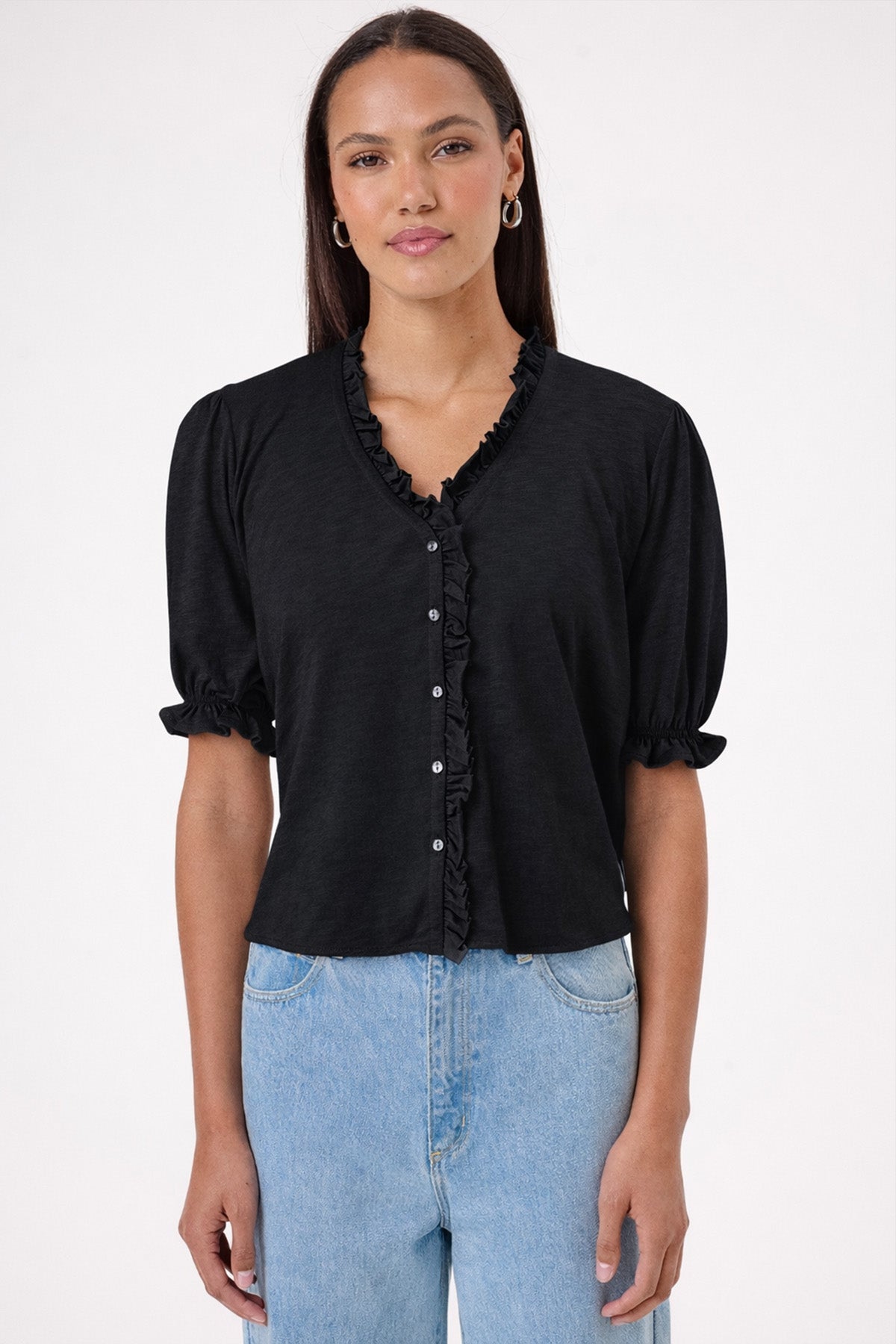 Evelyn Blouse - Goldie LeWinter #color_black