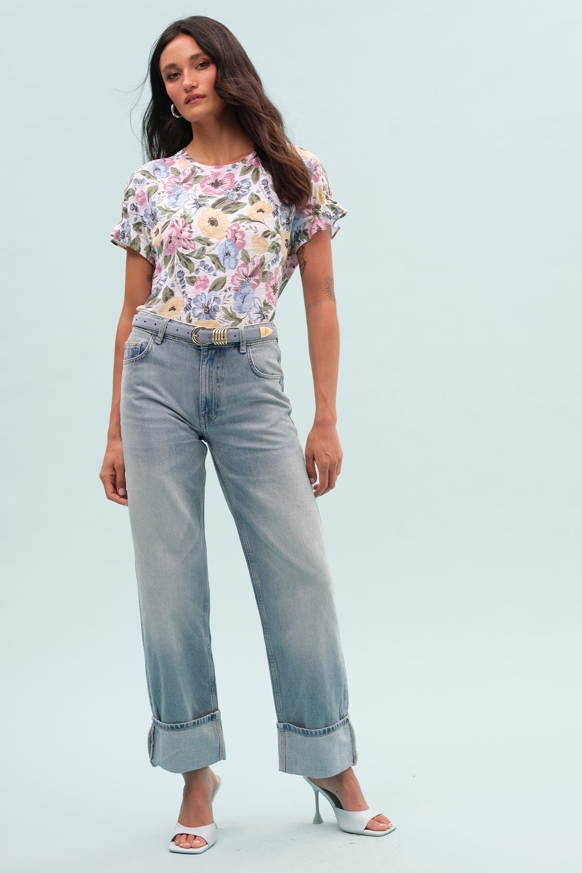 Garden Party Puff & Ruffle Sleeve Tee