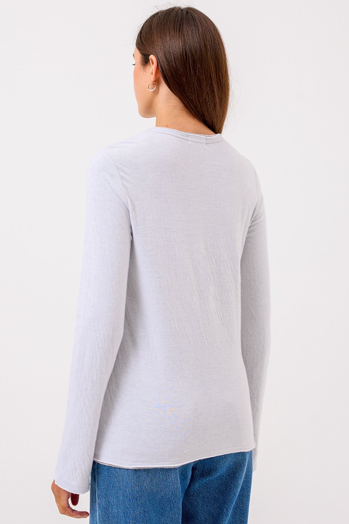 Isla Long Sleeve Tee - Goldie LeWinter #color_white