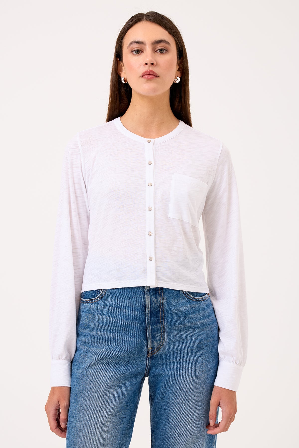 Julia Crop Shirt