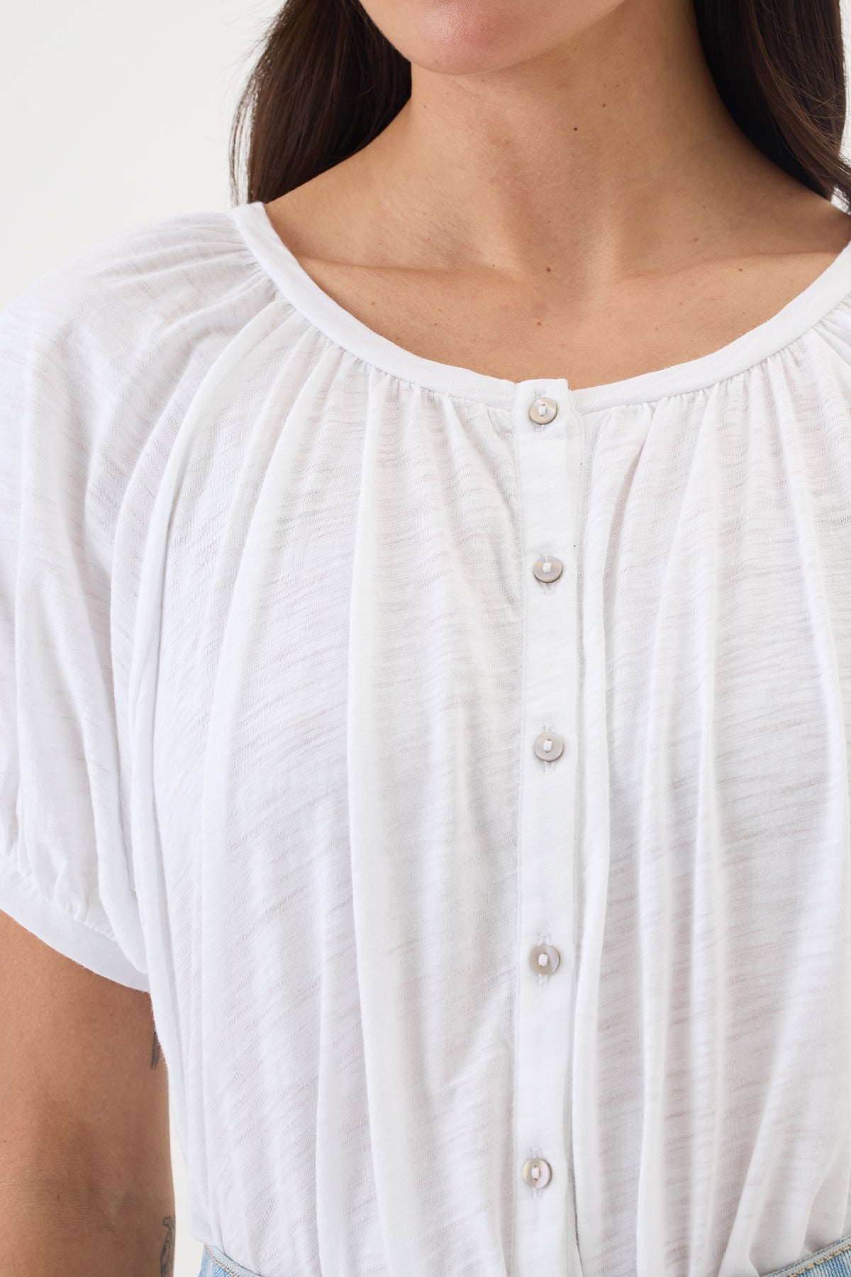 Juliet Blouse - Goldie LeWinter #color_white