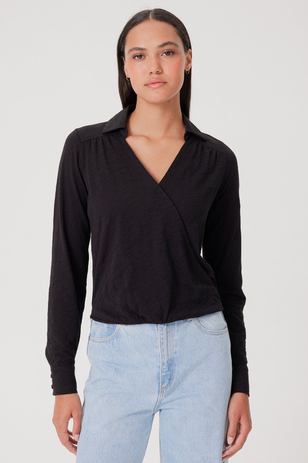 Lauren Surplice Top - Goldie LeWinter