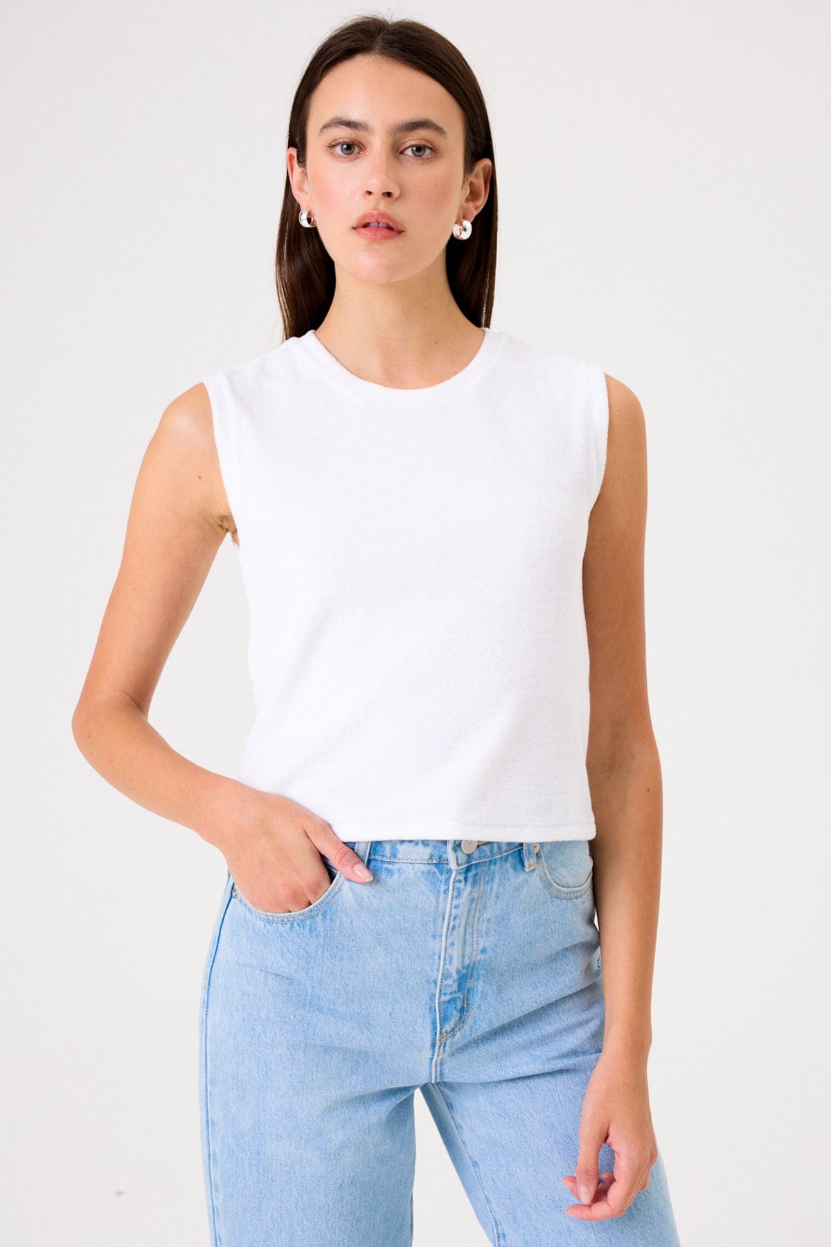 Life of Luxury Crop Tank - Goldie LeWinter