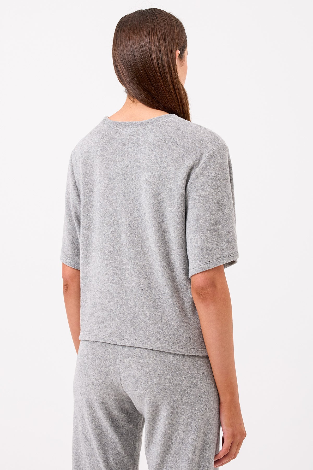 Life of Luxury Kimono Top - Goldie LeWinter #color_gray heather