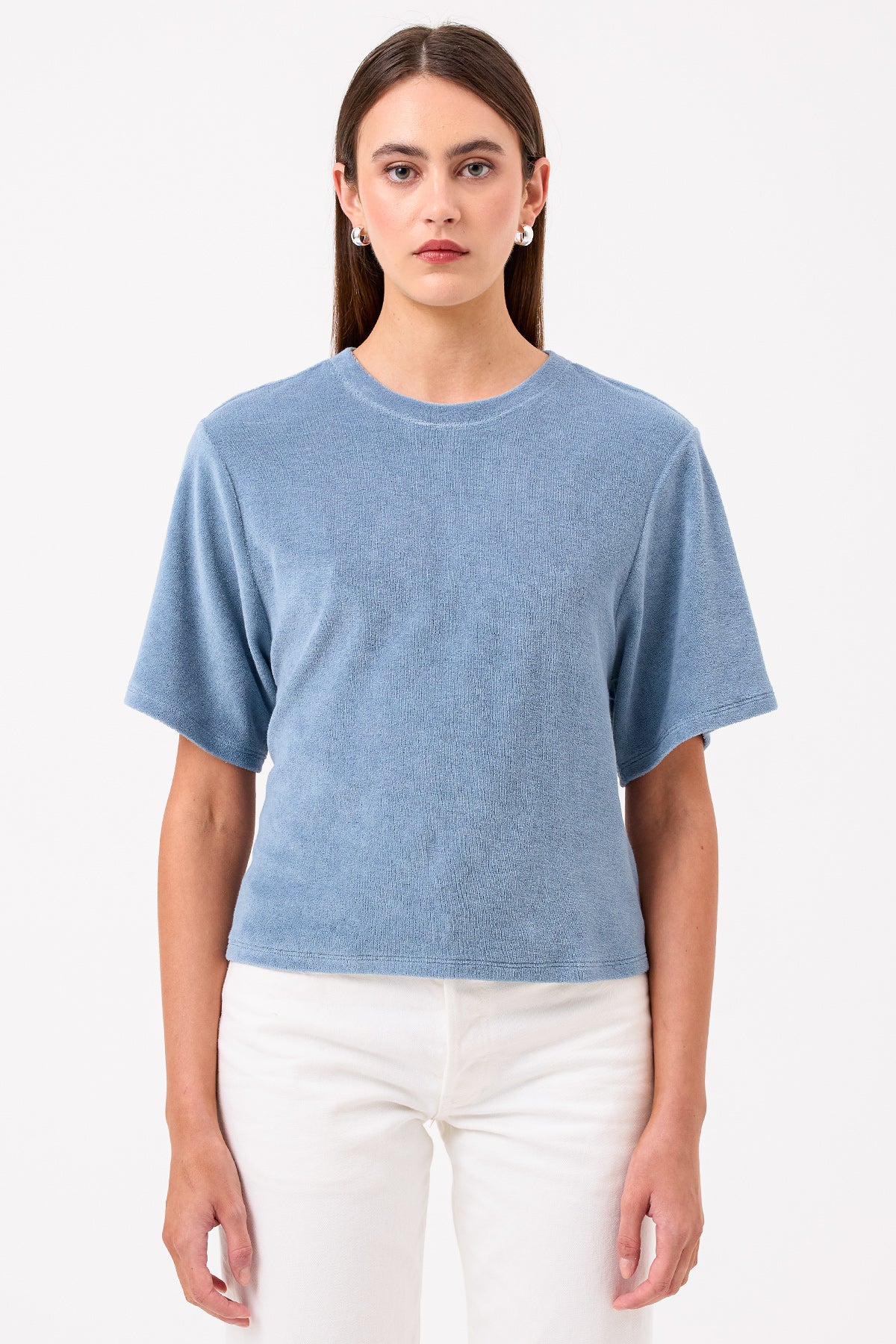 Life of Luxury Kimono Top - Goldie LeWinter #color_faded denim - limited edition