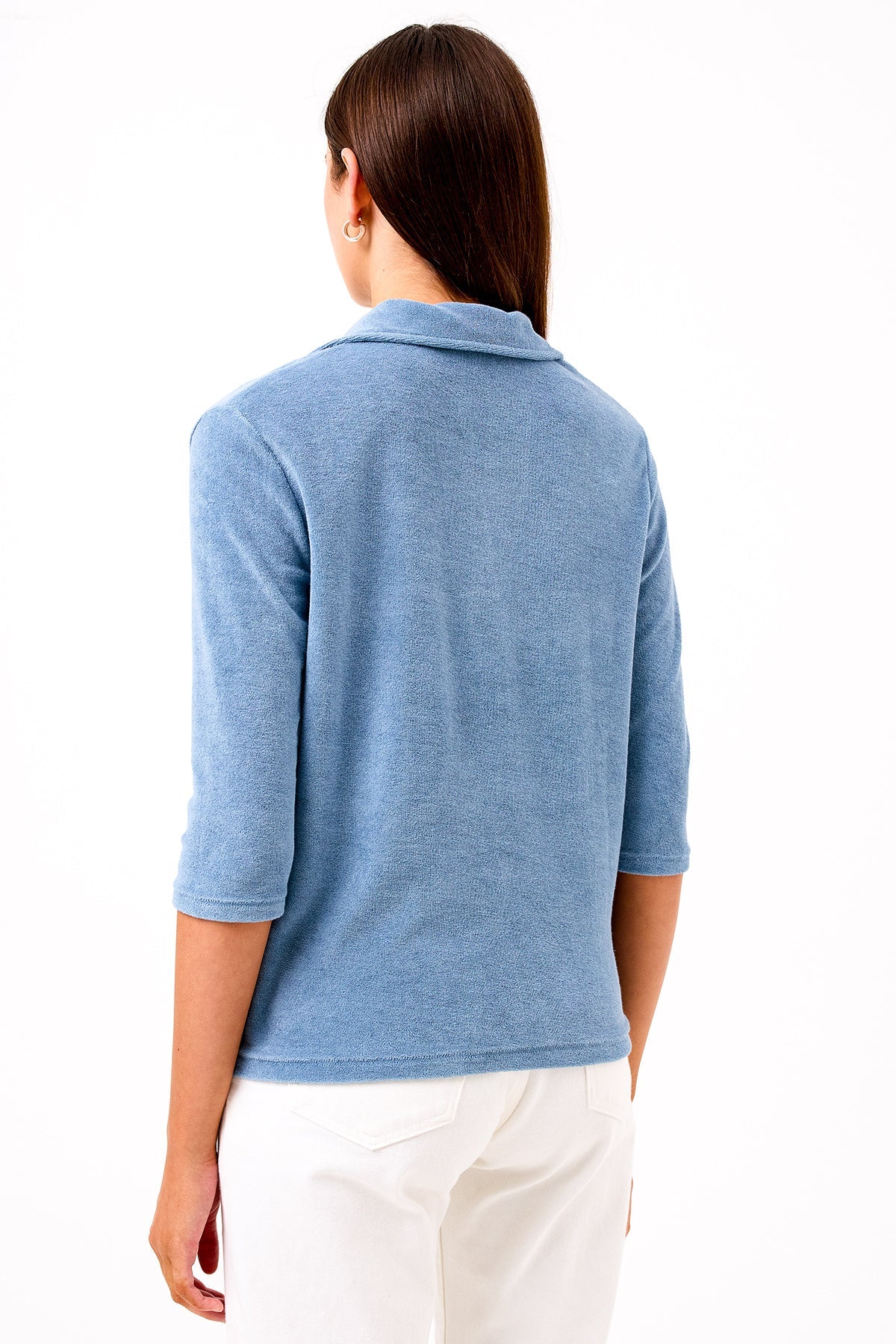 Life of Luxury Polo - Goldie LeWinter #color_faded denim - limited edition