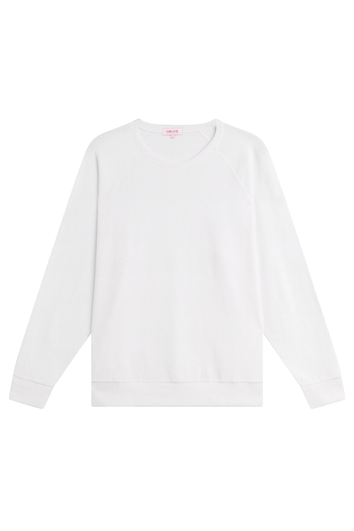 Life of Luxury Raglan Sweatshirt - Goldie LeWinter #color_white