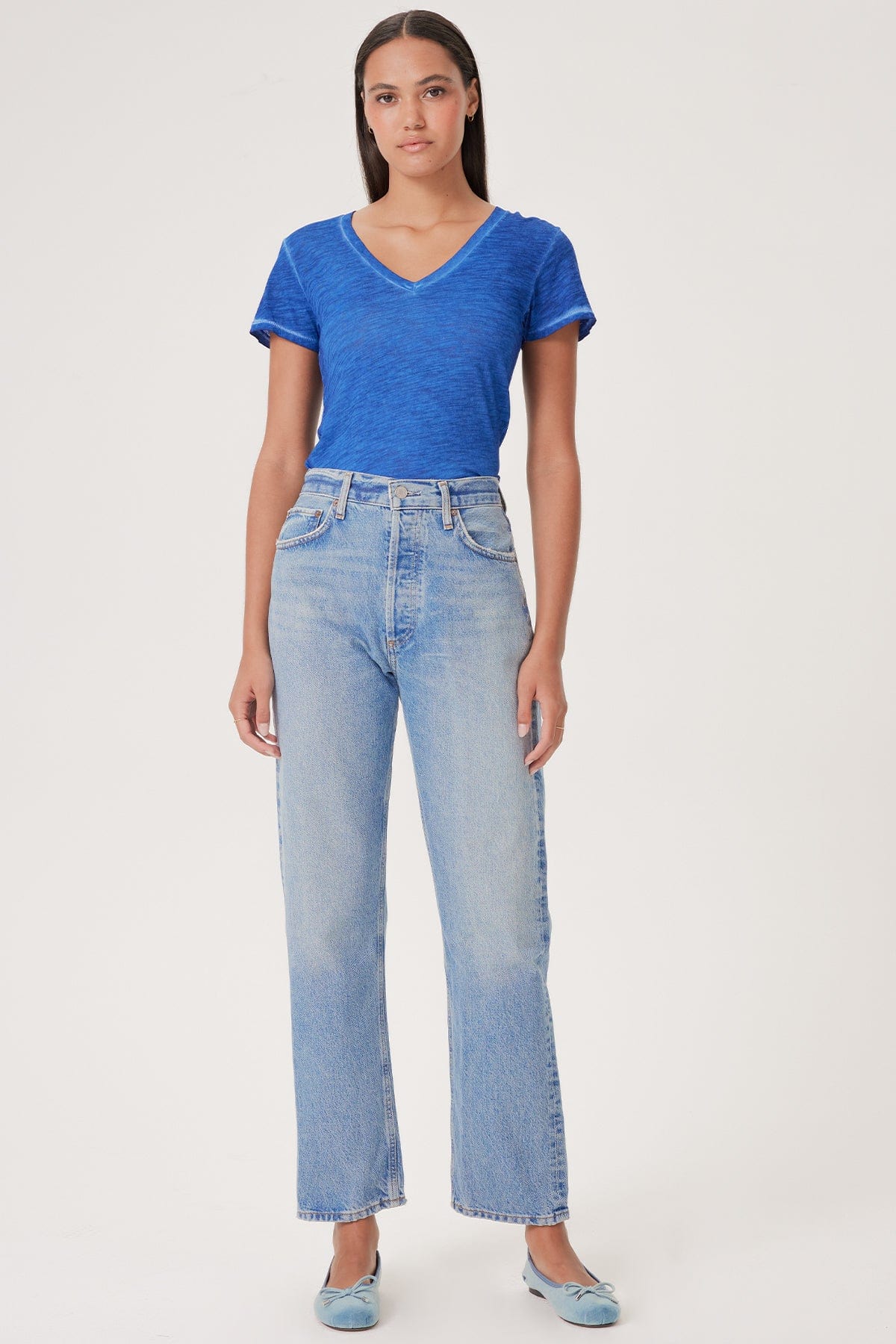 Limited Edition V Neck Tee - Goldie LeWinter