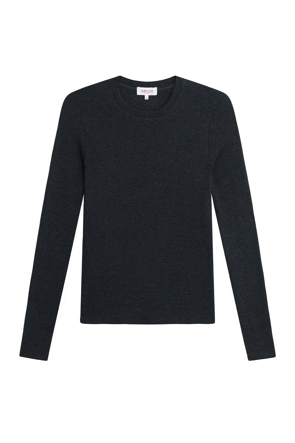 Lina Top - Goldie LeWinter #color_charcoal heather