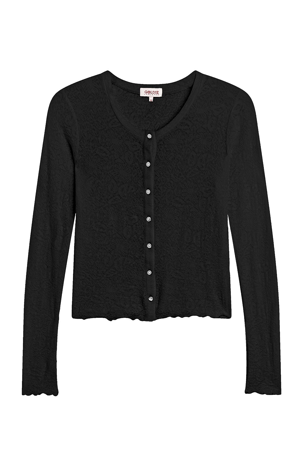 Love Story Cardigan - Goldie LeWinter #color_black