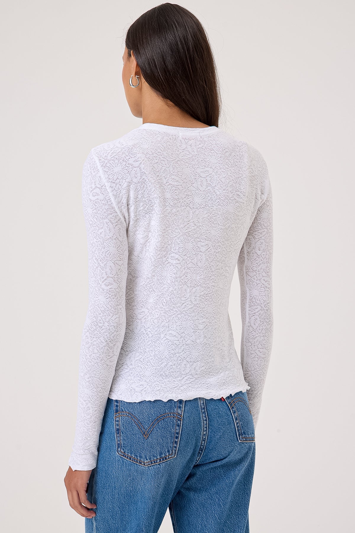 Love Story Long Sleeve Tee - Goldie LeWinter #color_white