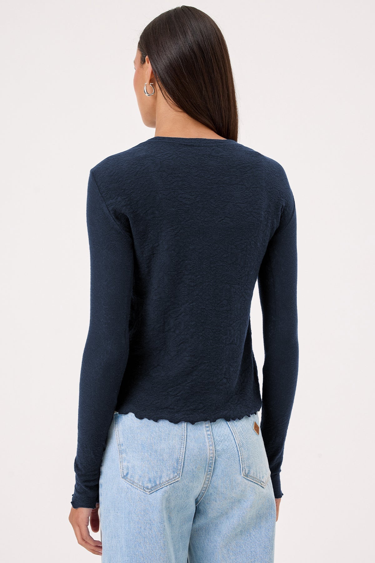 Love Story Long Sleeve Tee - Goldie LeWinter #color_navy