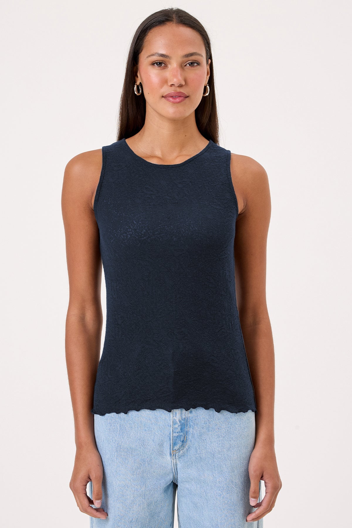 Love Story Shell - Goldie LeWinter #color_navy