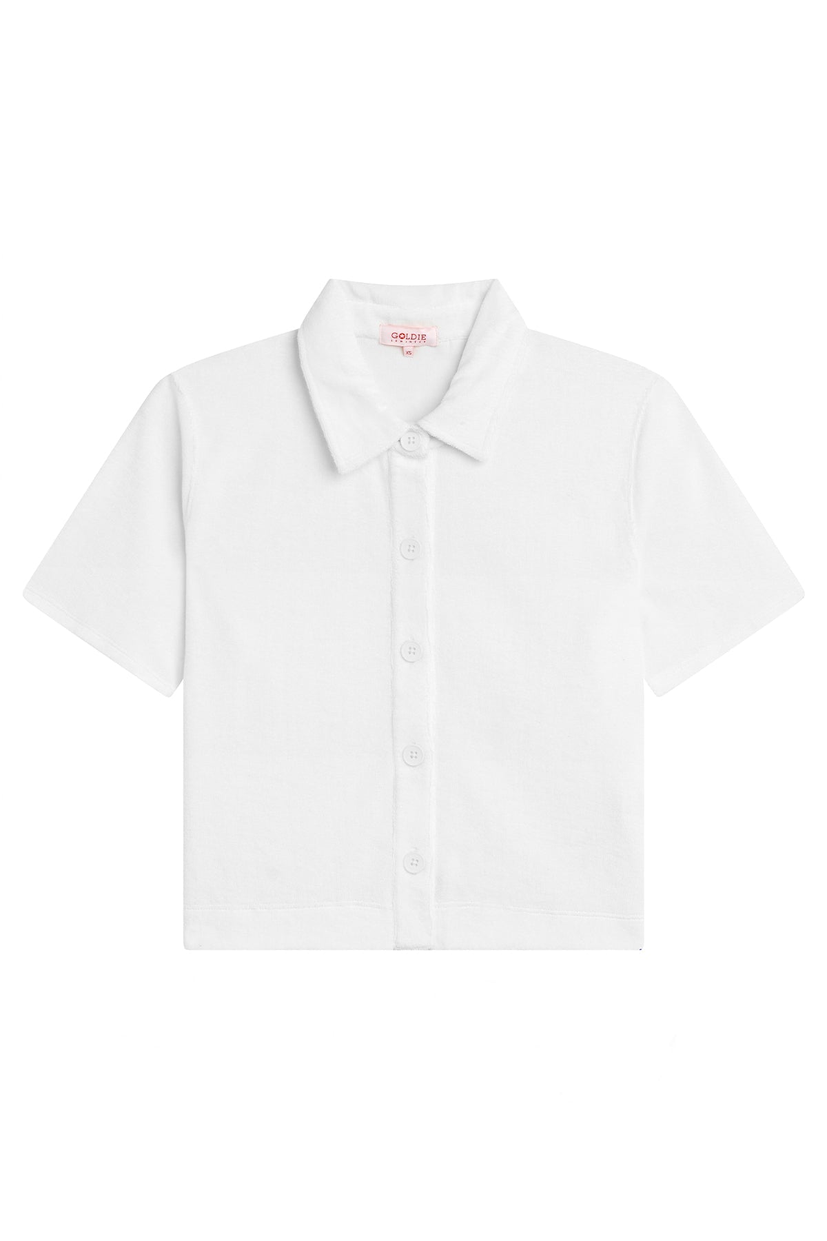 Luxe Life Button Down - Goldie LeWinter #color_white