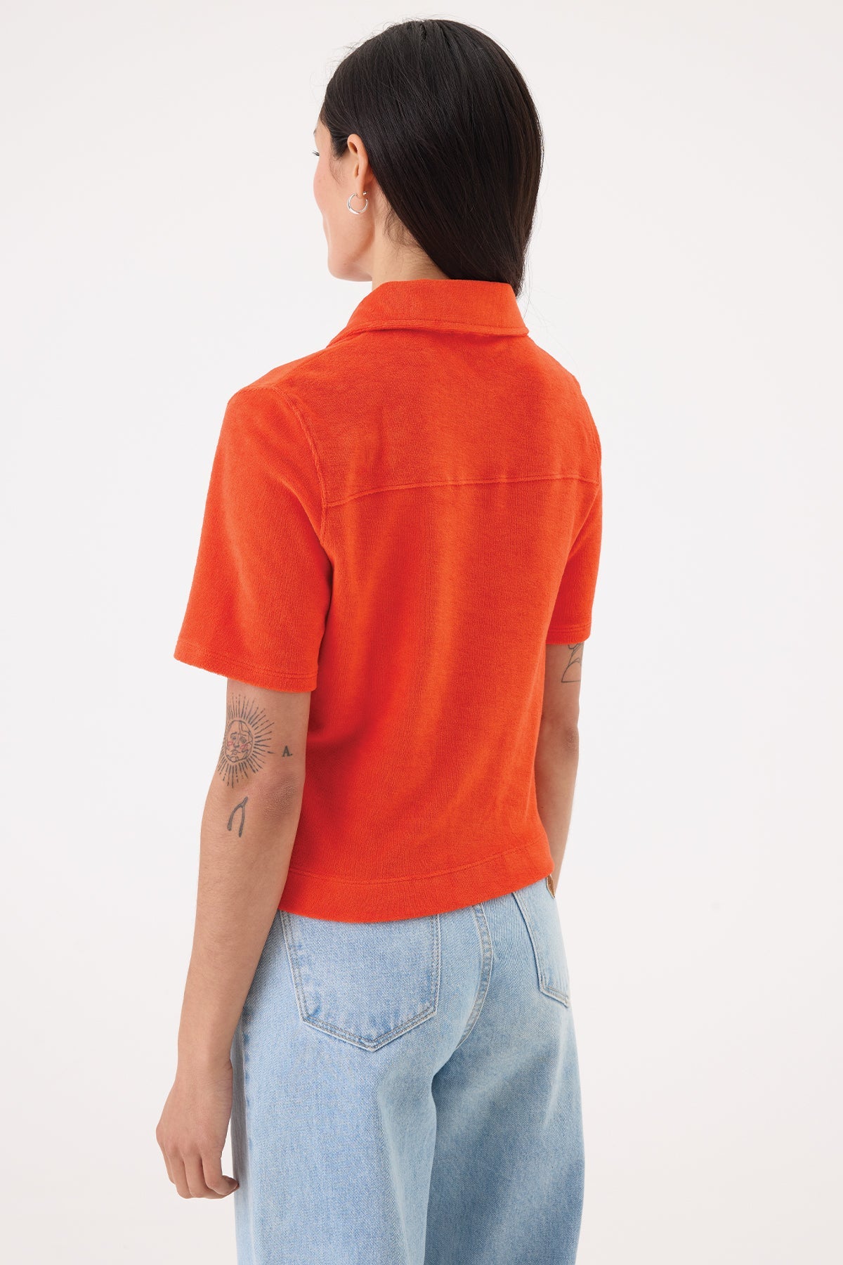 Luxe Life Button Down - Goldie LeWinter #color_fiesta