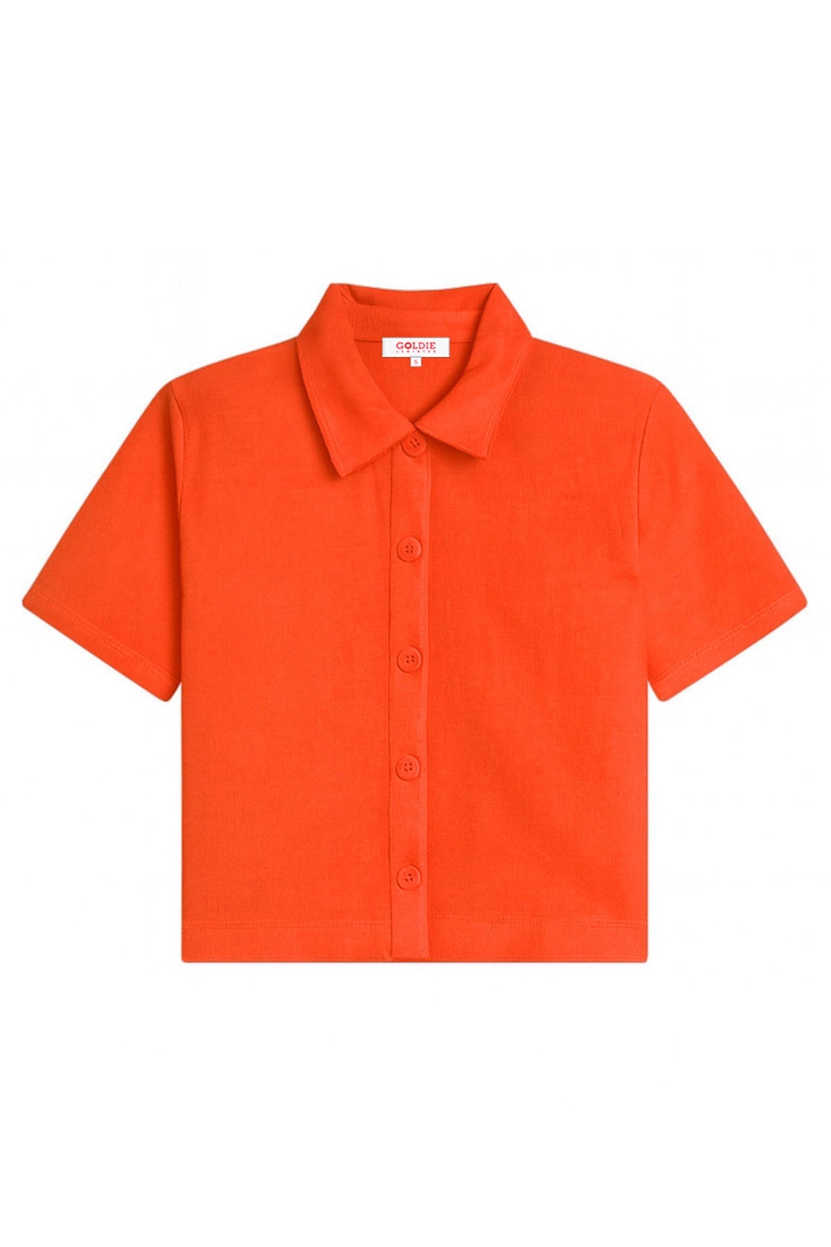 Luxe Life Button Down - Goldie LeWinter #color_fiesta