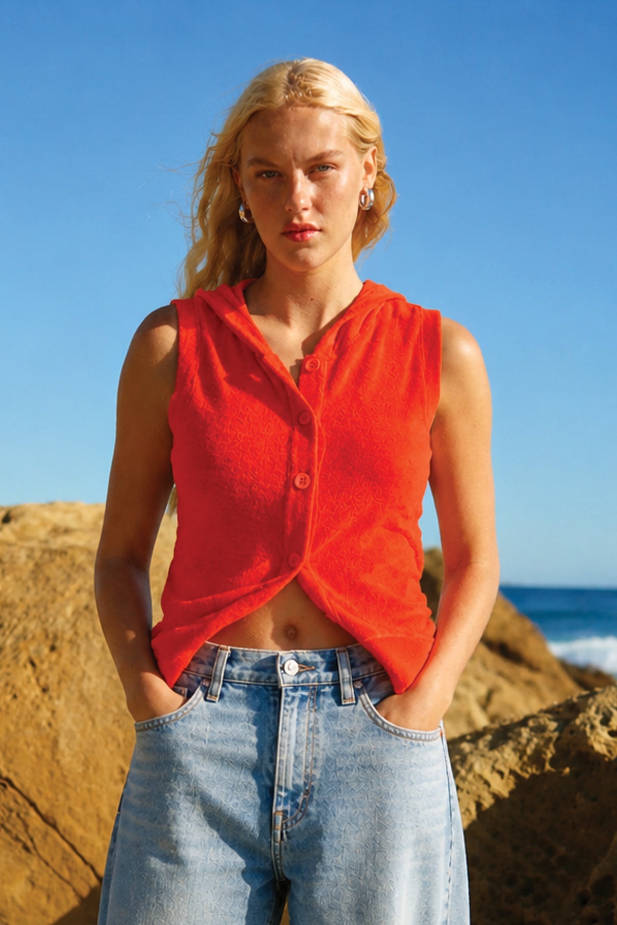 Luxe Life Hoodie - Goldie LeWinter #color_fiesta