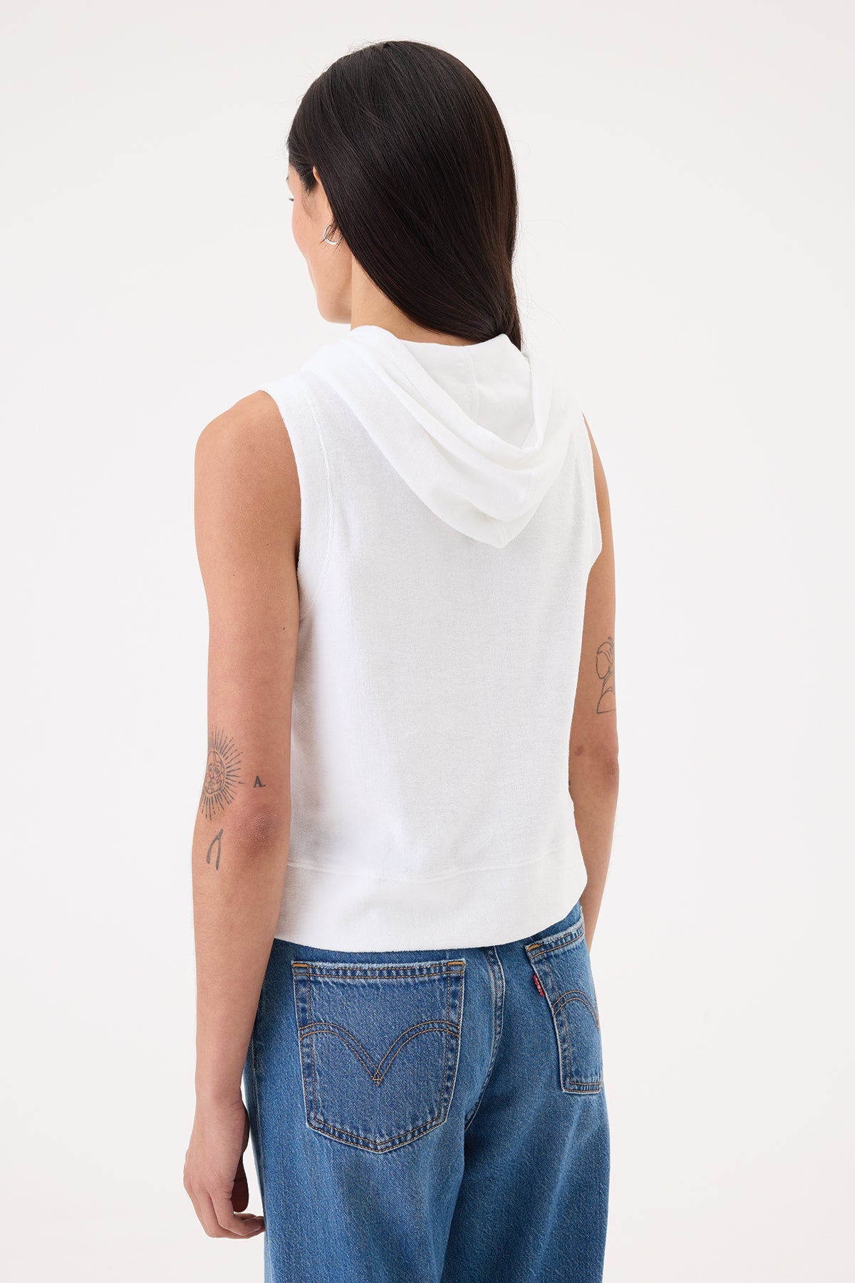 Luxe Life Hoodie - Goldie LeWinter #color_white