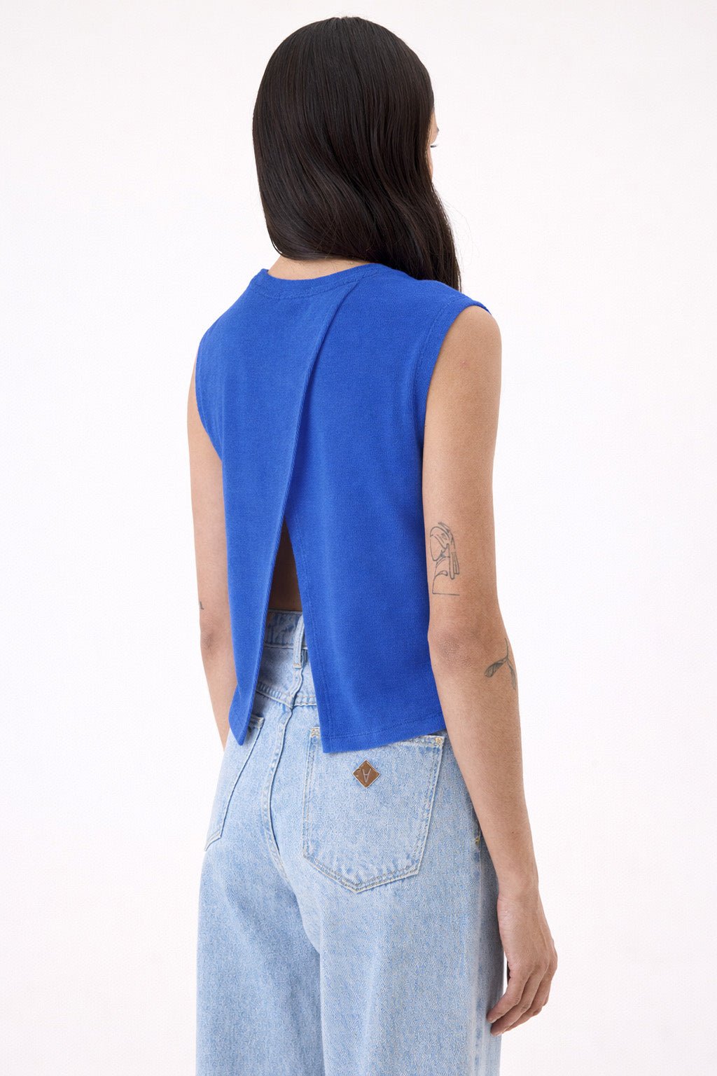 Luxe Life Party Tank - Goldie LeWinter #color_sea - limited edition