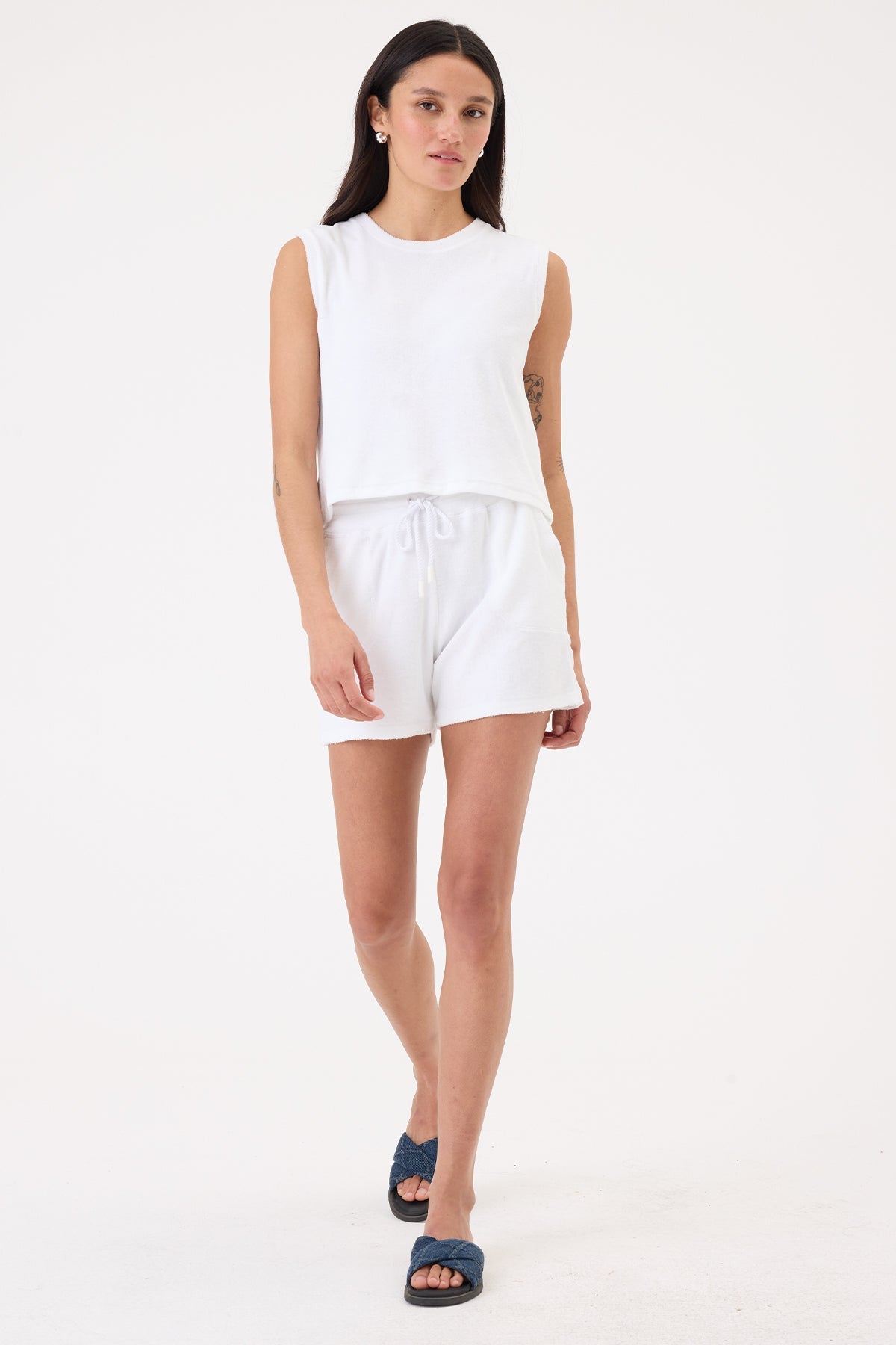 Luxe Life Short - Goldie LeWinter #color_white