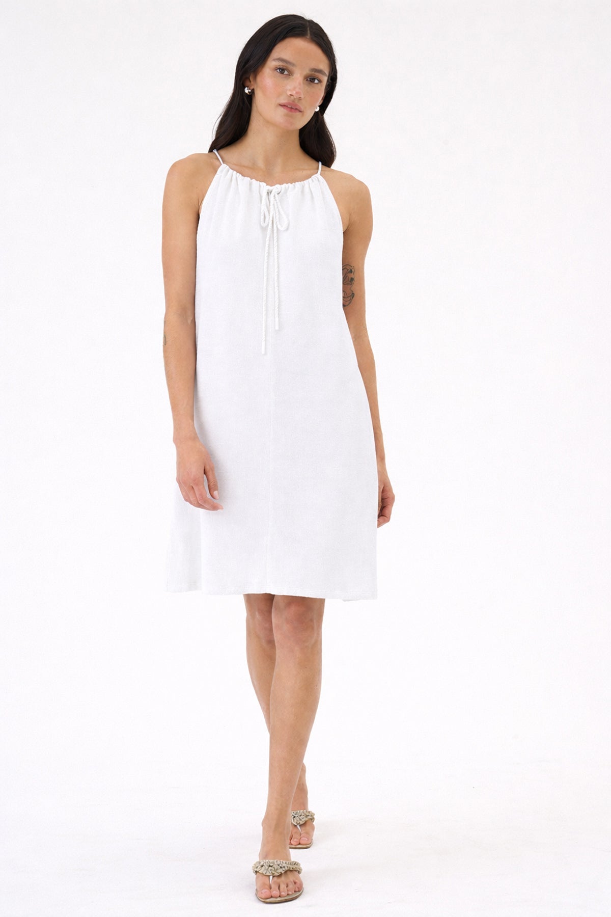 Luxe Life Sundress - Goldie LeWinter #color_white