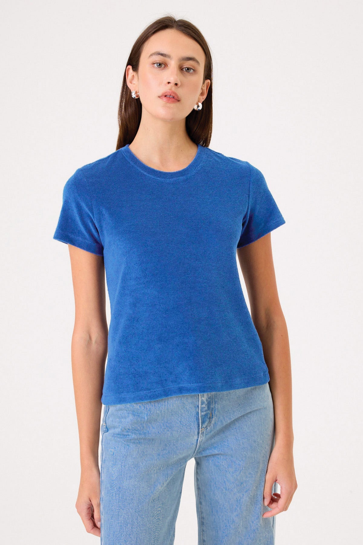 Luxe Life Tee - Goldie LeWinter #color_sea - limited edition