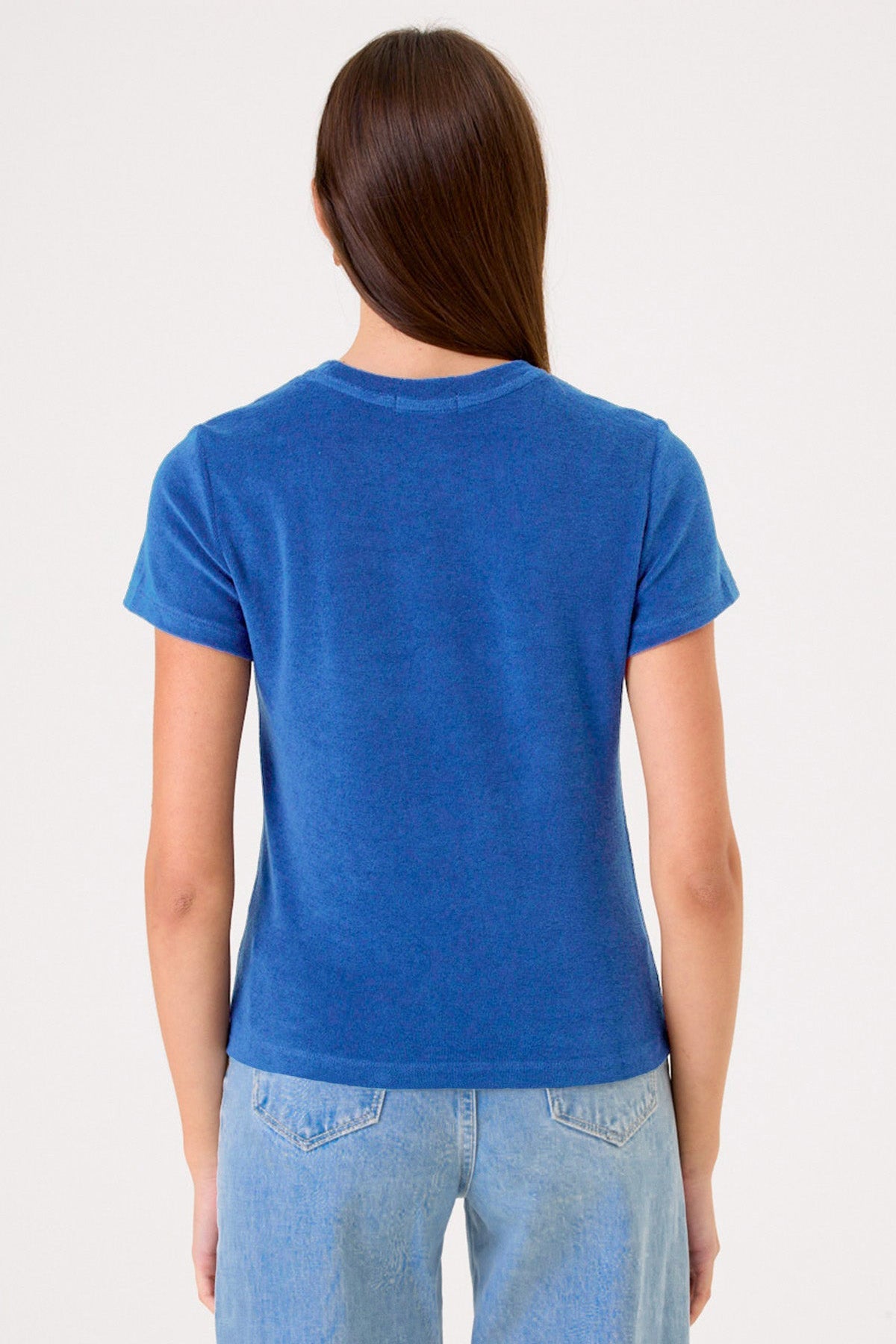 Luxe Life Tee - Goldie LeWinter #color_sea - limited edition