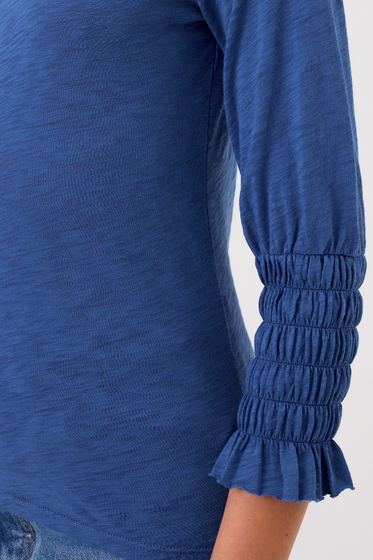 Madeline Top - Goldie LeWinter #color_denim - limited edition