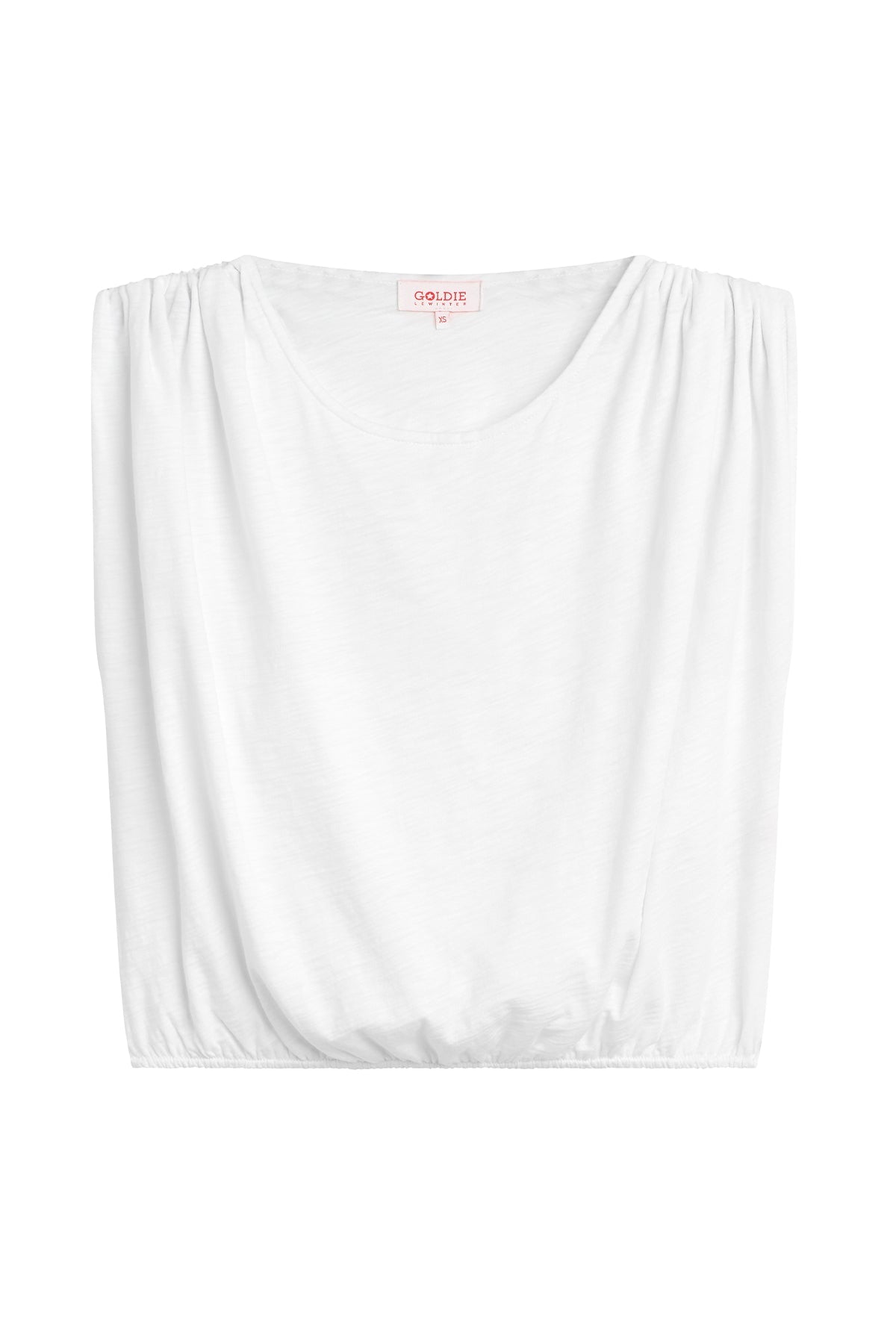 Marina Bubble Top - Goldie LeWinter #color_white