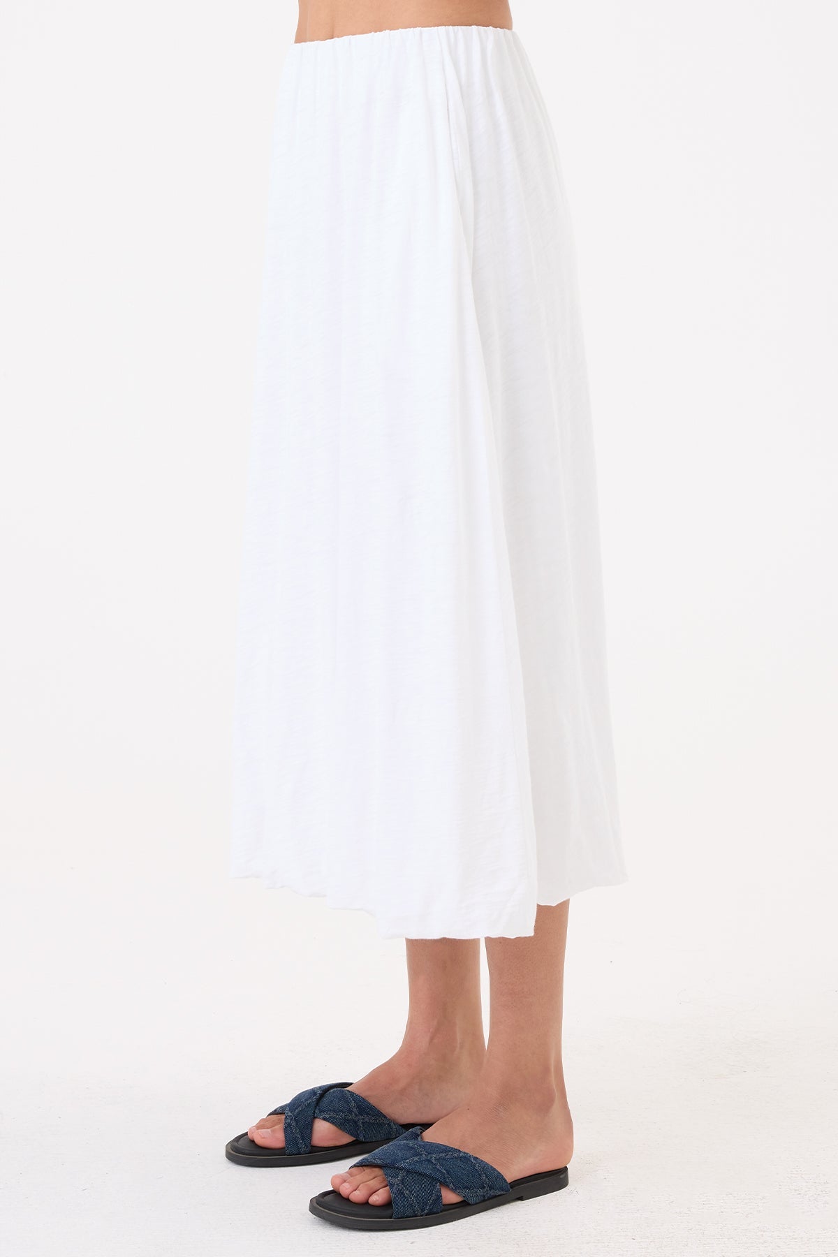 Marina Midi Skirt - Goldie LeWinter #color_white