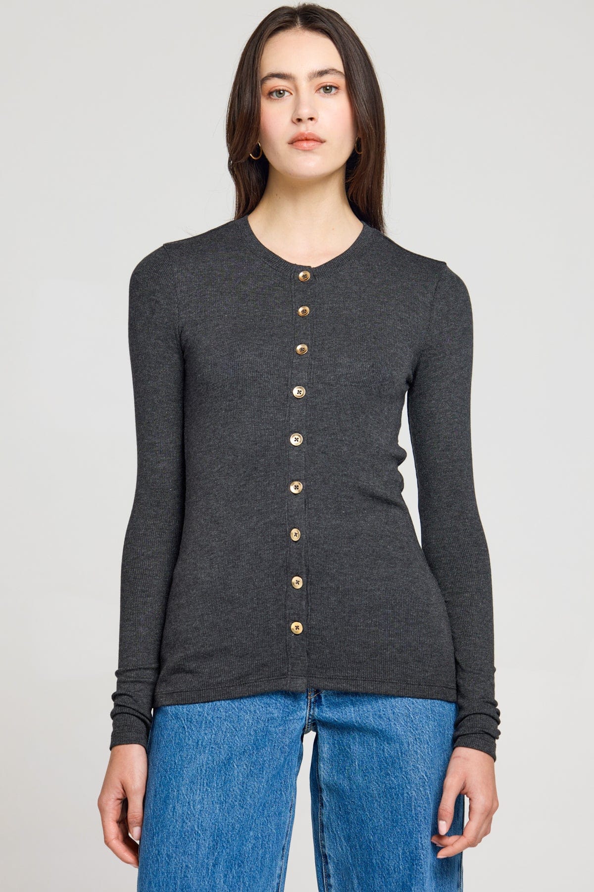 Marina Ribbed Cardigan - Goldie LeWinter